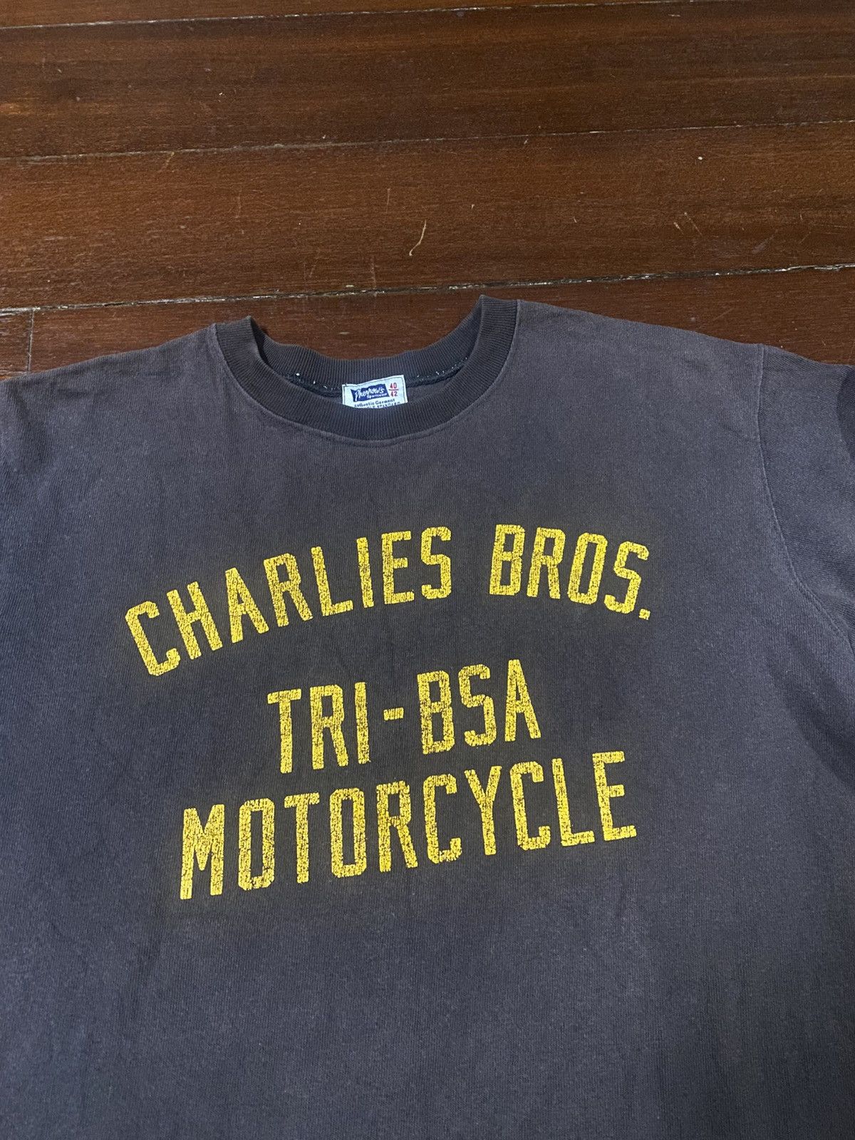 Warehouse & Co. Vintage PHERROW charlies bros hillsboro m.c longsleeve tee Size US L / EU 52-54 / 3 - 7 Thumbnail