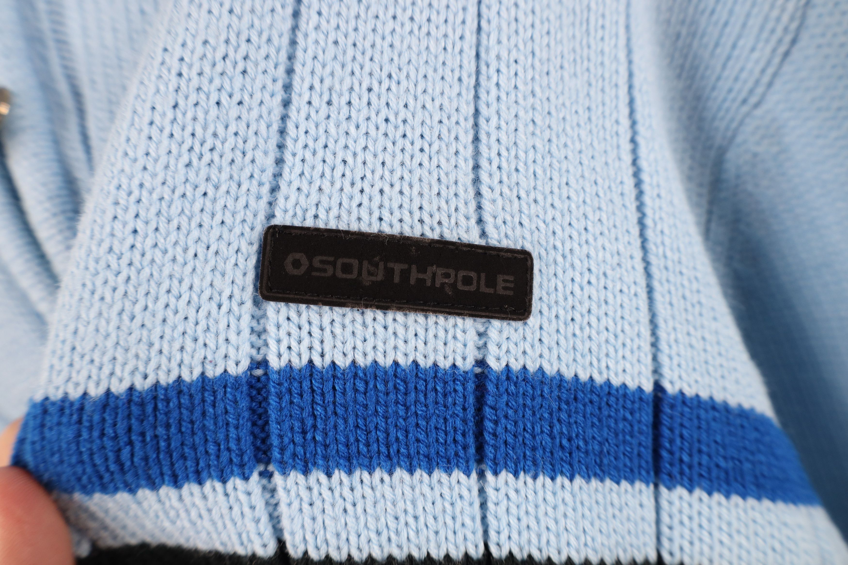Southpole Vintage 90s Y2K Southpole Ribbed Knit Half Zip Sweater Size US M / EU 48-50 / 2 - 5 Thumbnail