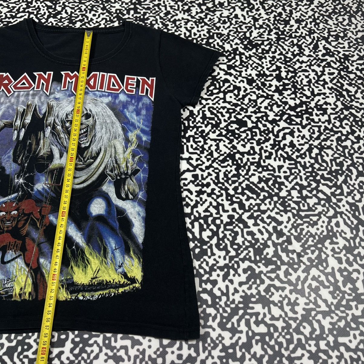 Iron Maiden Vintage Y2K Iron Maiden Number Of The Beast Band T-shirt Size M / US 6-8 / IT 42-44 - 14 Thumbnail