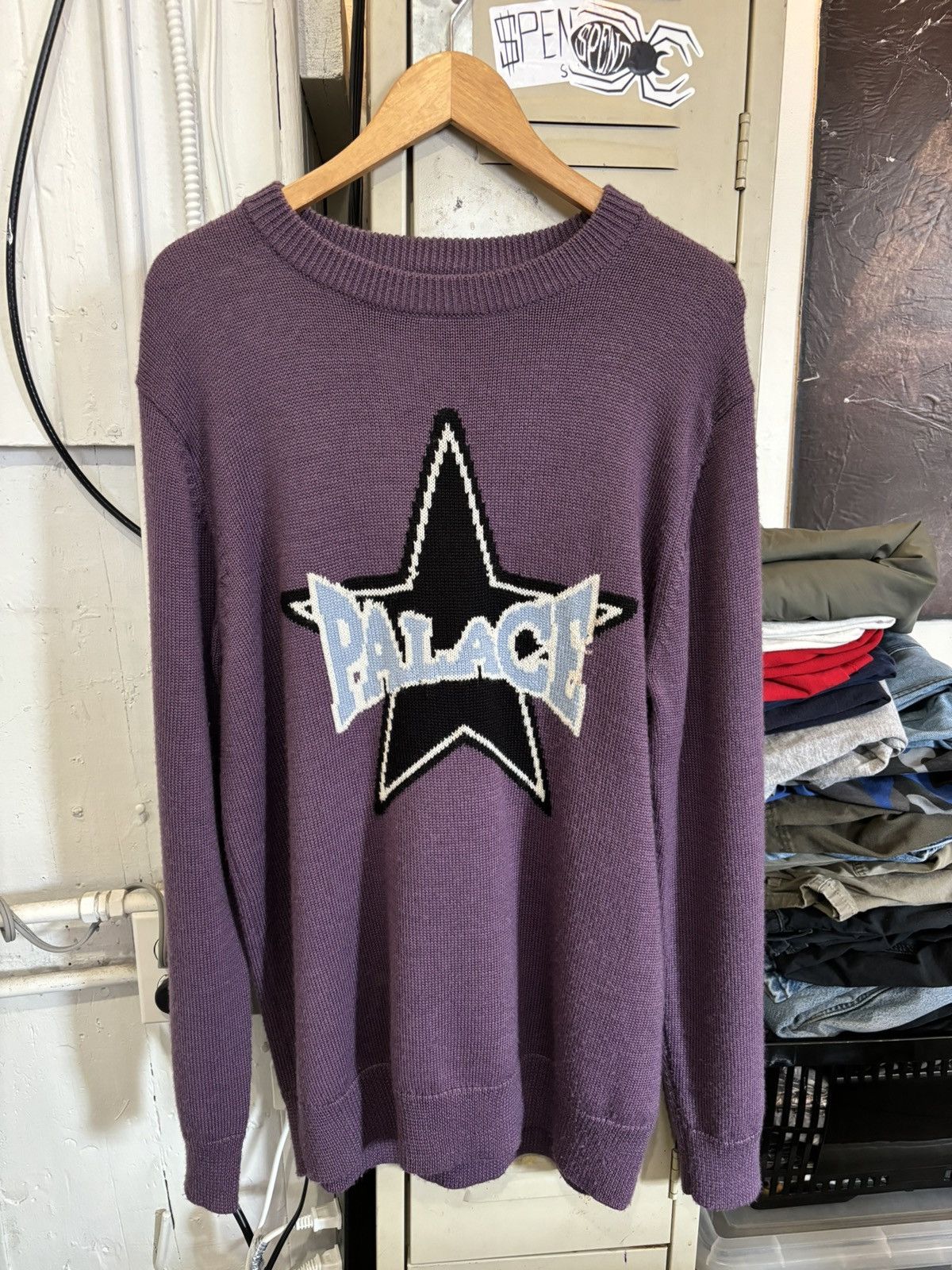 Palace Palace Star Knit Sweater Size US XL / EU 56 / 4 - 1 Thumbnail
