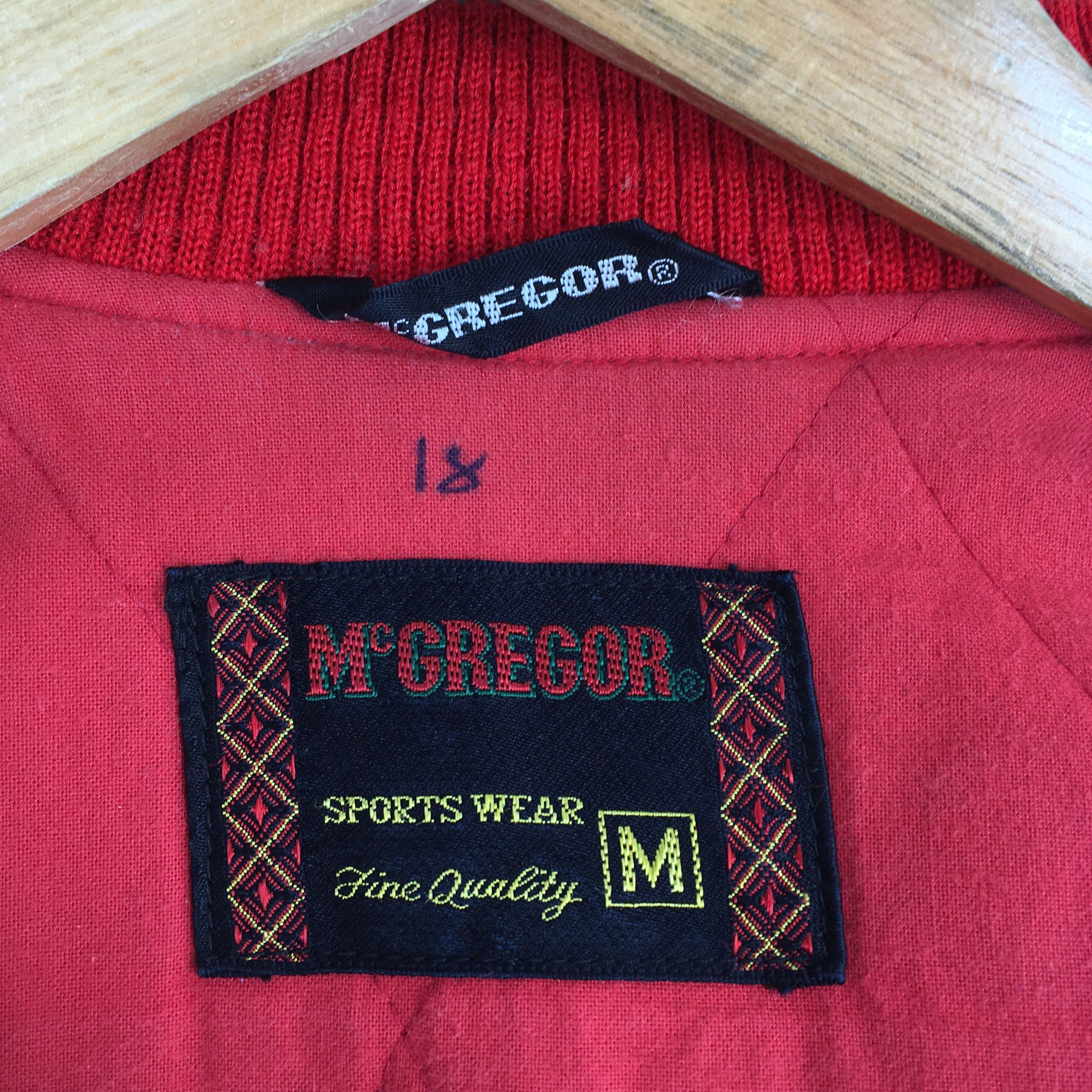 McGregor Vintage Mcgregor Cup Red Bomber Varsity Jacket M Size US M / EU 48-50 / 2 - 6 Thumbnail
