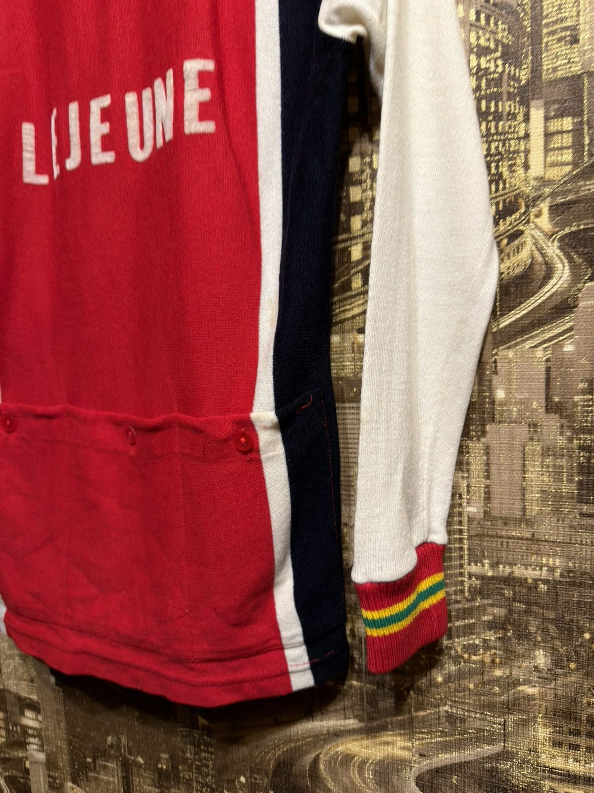 Other Vintage 1970's Lejeune Team Cycling jersey shirt Size US M / EU 48-50 / 2 - 15 Thumbnail