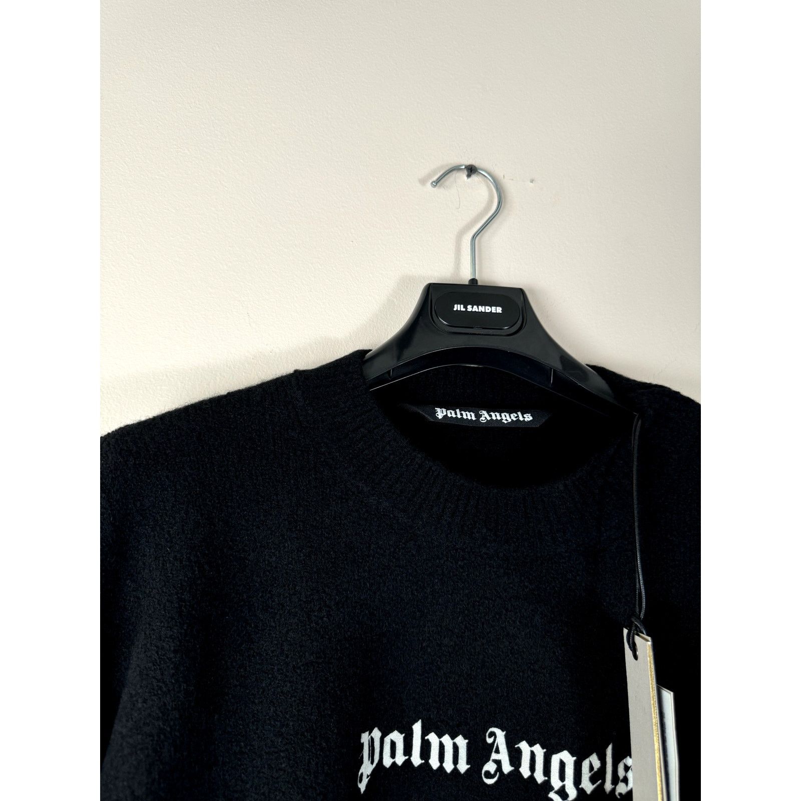 Palm Angels o1rshd1 Classic Logo Sweater in Black/White Size US XL / EU 56 / 4 - 5 Thumbnail
