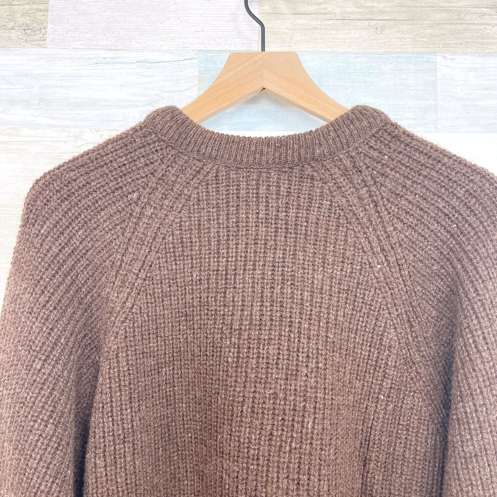 Other × Vintage Mt Cook New Zealand Wool Chunky Knit Sweater Brown Mens XL Size US XL / EU 56 / 4 - 5 Thumbnail
