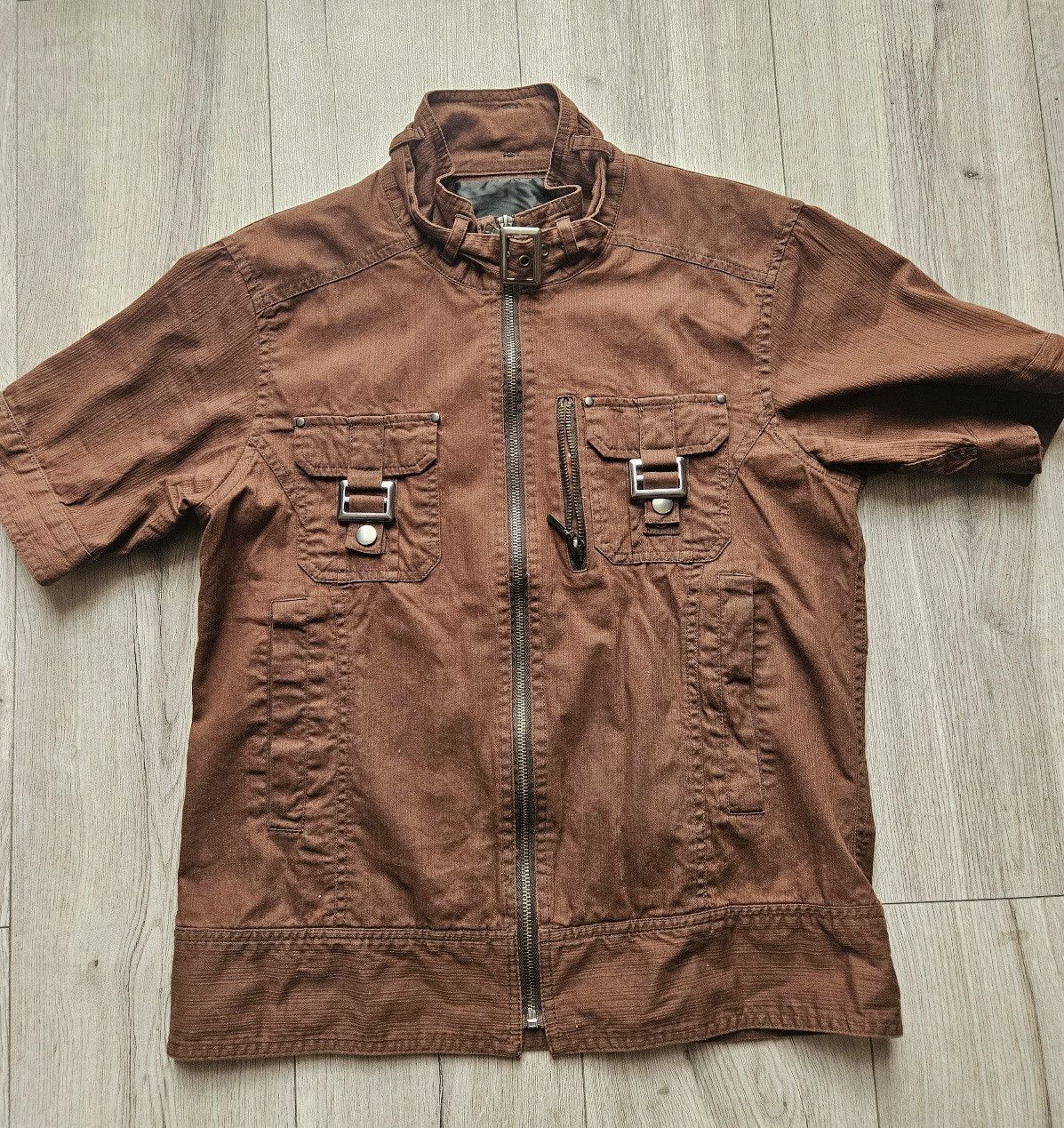 Tornado Mart 2000s Vintage Japanese Grangesta Cropped Rider Jacket Size US M / EU 48-50 / 2 - 3 Thumbnail
