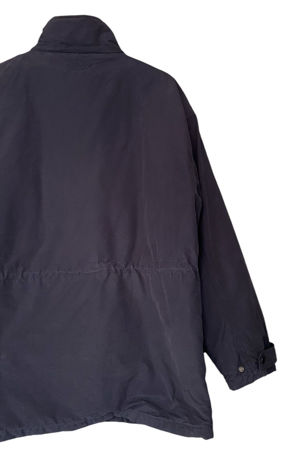 Dunlop Vtg 90s BRIDGESTONE Motorsport Quilted Zipper Jacket Size US L / EU 52-54 / 3 - 9 Thumbnail