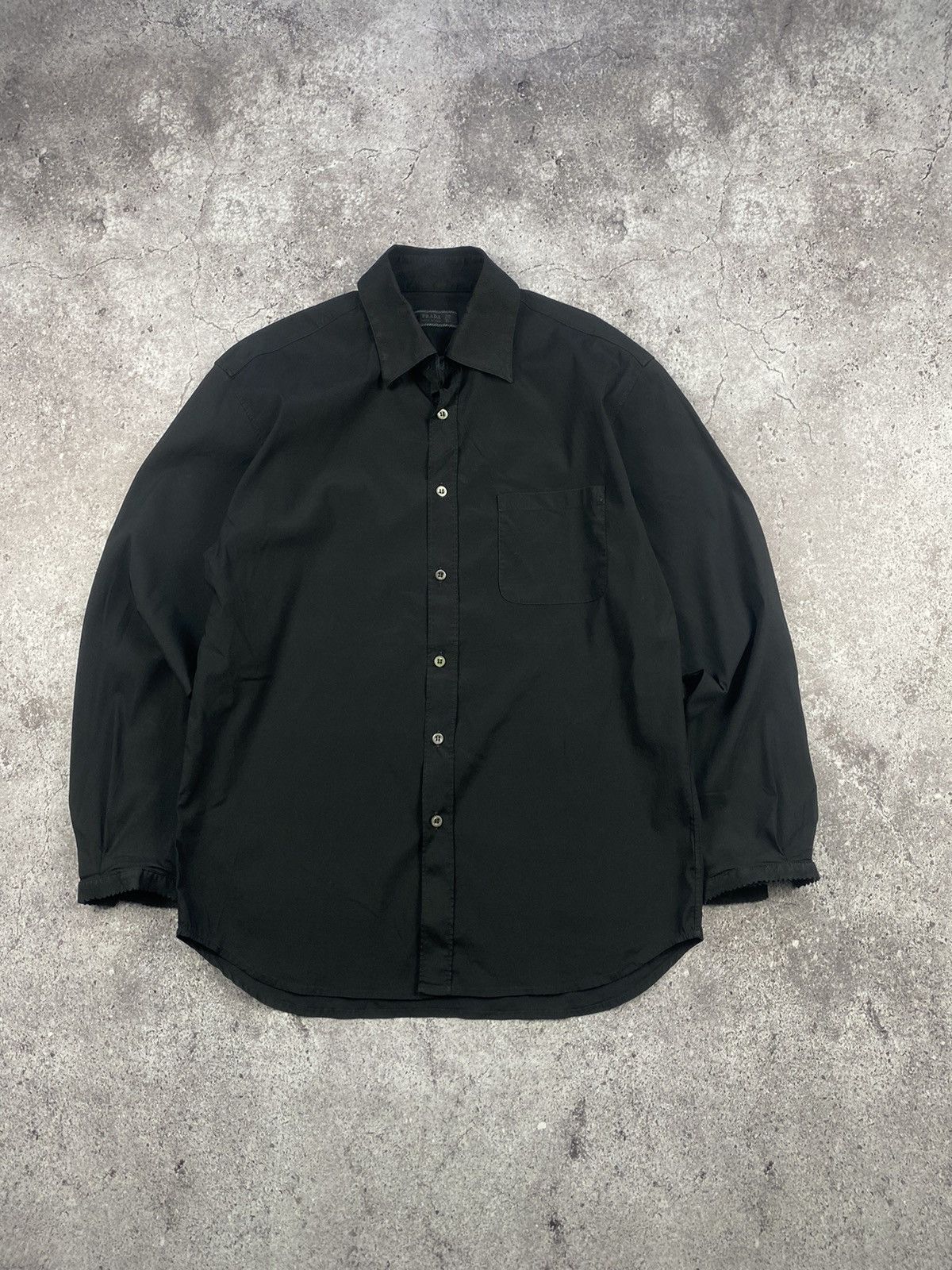 Prada Prada Pocket Nylon button ups Shirt long sleeve Size US M / EU 48-50 / 2 - 1 Thumbnail