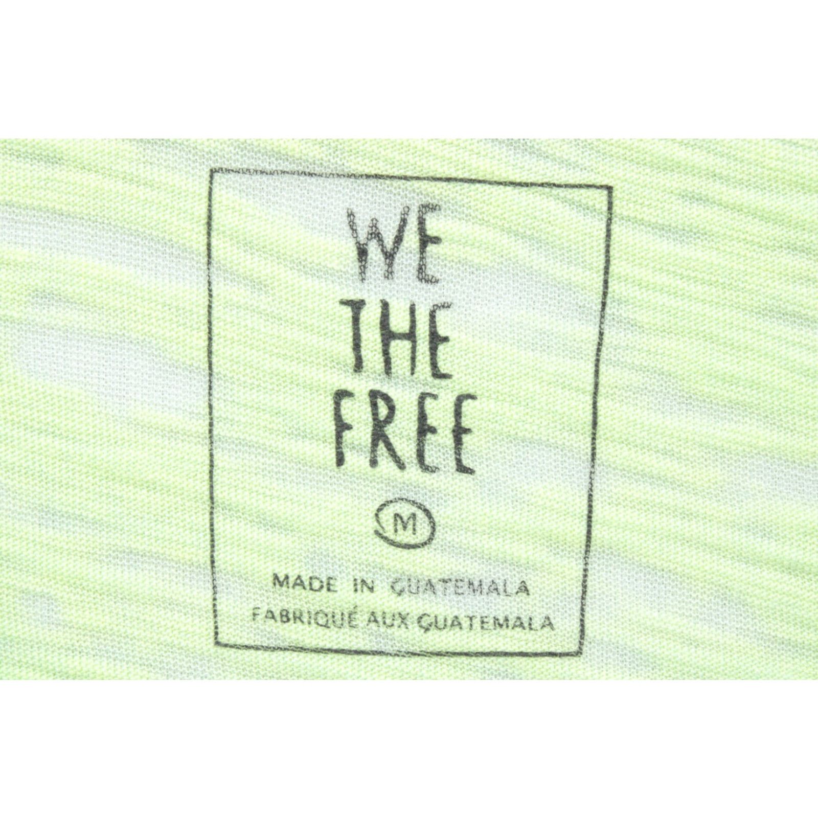 Vintage We The Free Lime Green V Neck Short Sleeve Burnout T Shirt Women M Size M / US 6-8 / IT 42-44 - 5 Thumbnail