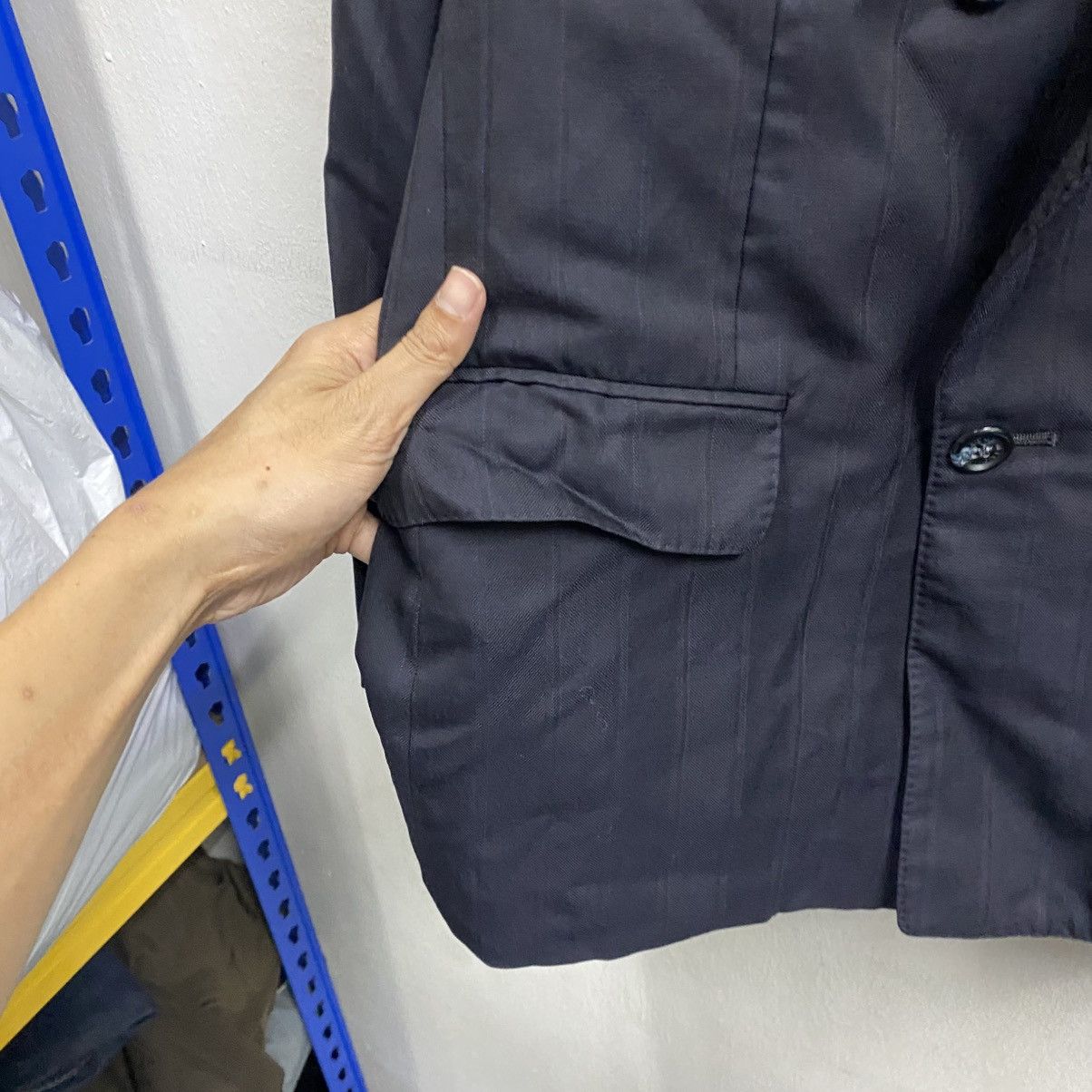 Givenchy VINTAGE Givenchy Monsieur Double Breasted Blazer Size 40R - 7 Thumbnail