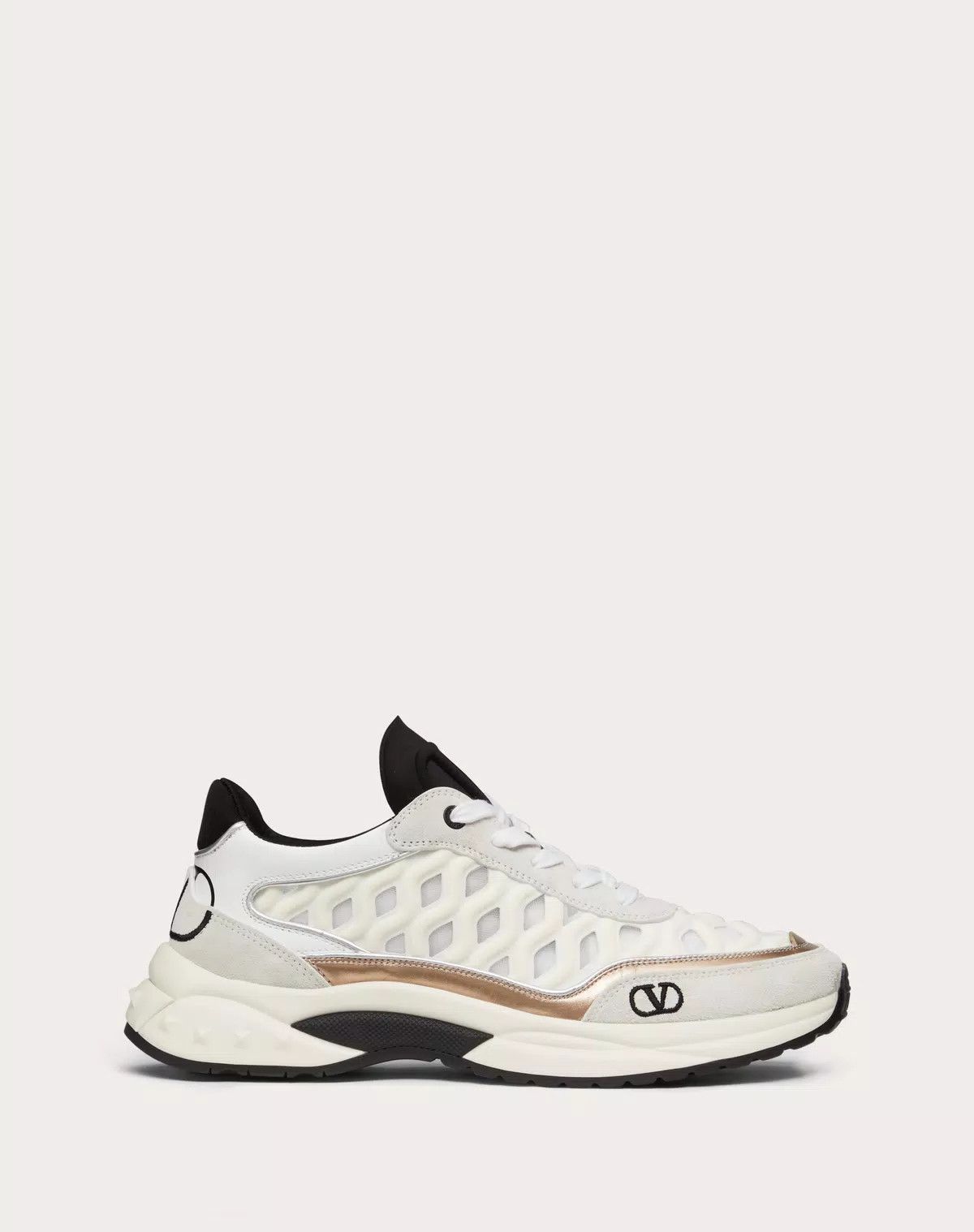 Valentino o1s1wg110625 Ready Go Runner Trainer in Fabric in White Size US 11.5 / IT 41.5 - 1 Thumbnail