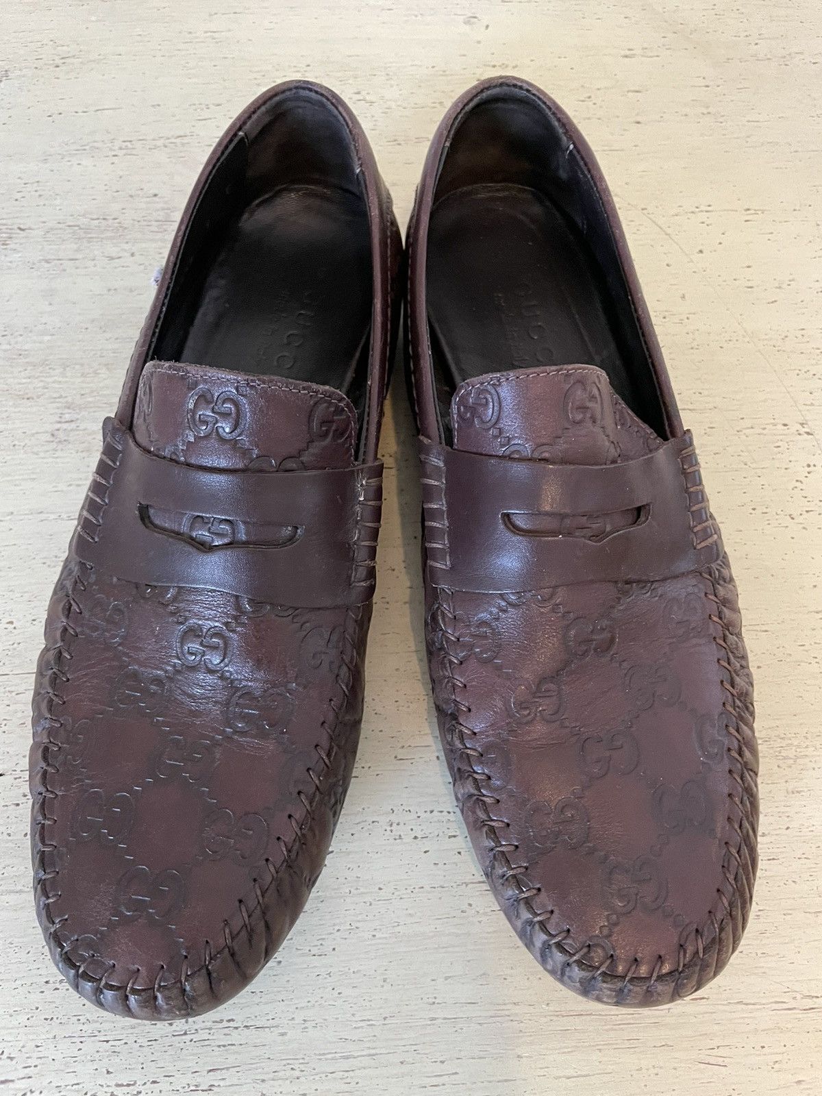 GG Monogram Guccissma San Merino Driver