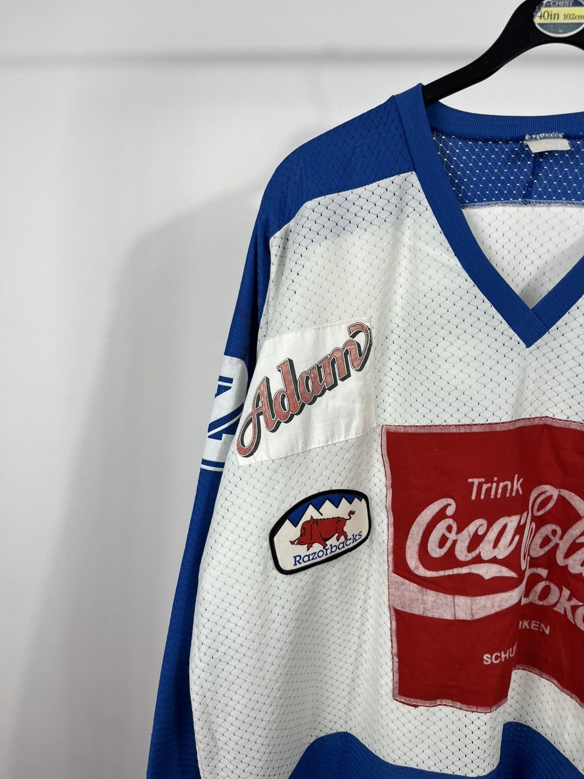 Vintage Vintage Coca-Cola Ice Hockey Jersey Innsbruck #12 Size US XL / EU 56 / 4 - 4 Thumbnail