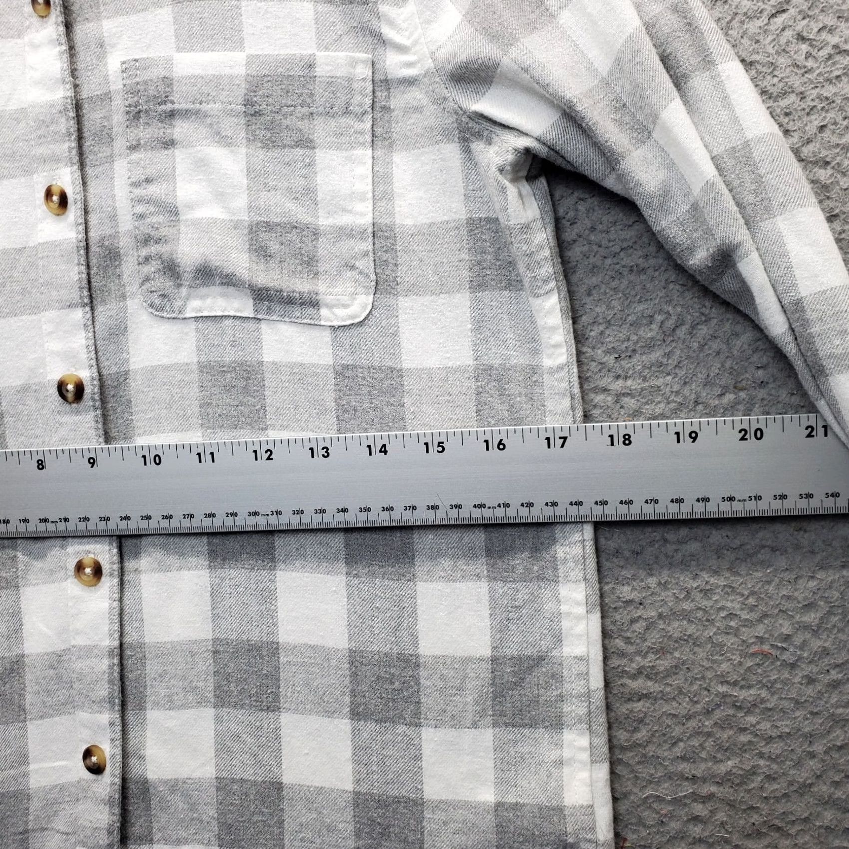 Aeropostale AEROPOSTALE Shirt Womens XS Multicolor Plaid Flannel Long Sleeve Collared Button Up Size XS / US 0-2 / IT 36-38 - 4 Thumbnail