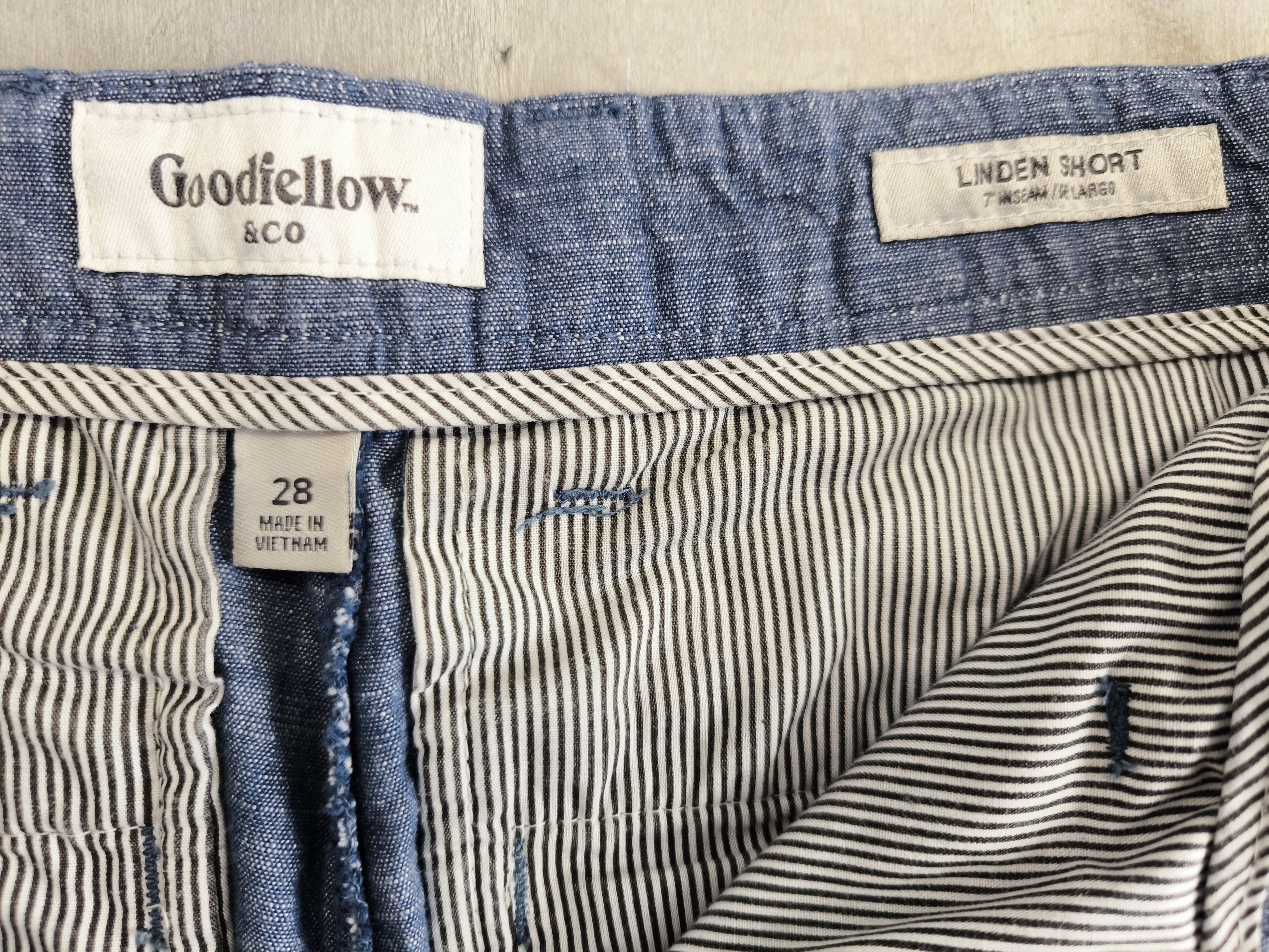 Other GOODFELLOW & CO Classic blue shorts 28 Size US 28 / EU 44 - 3 Thumbnail