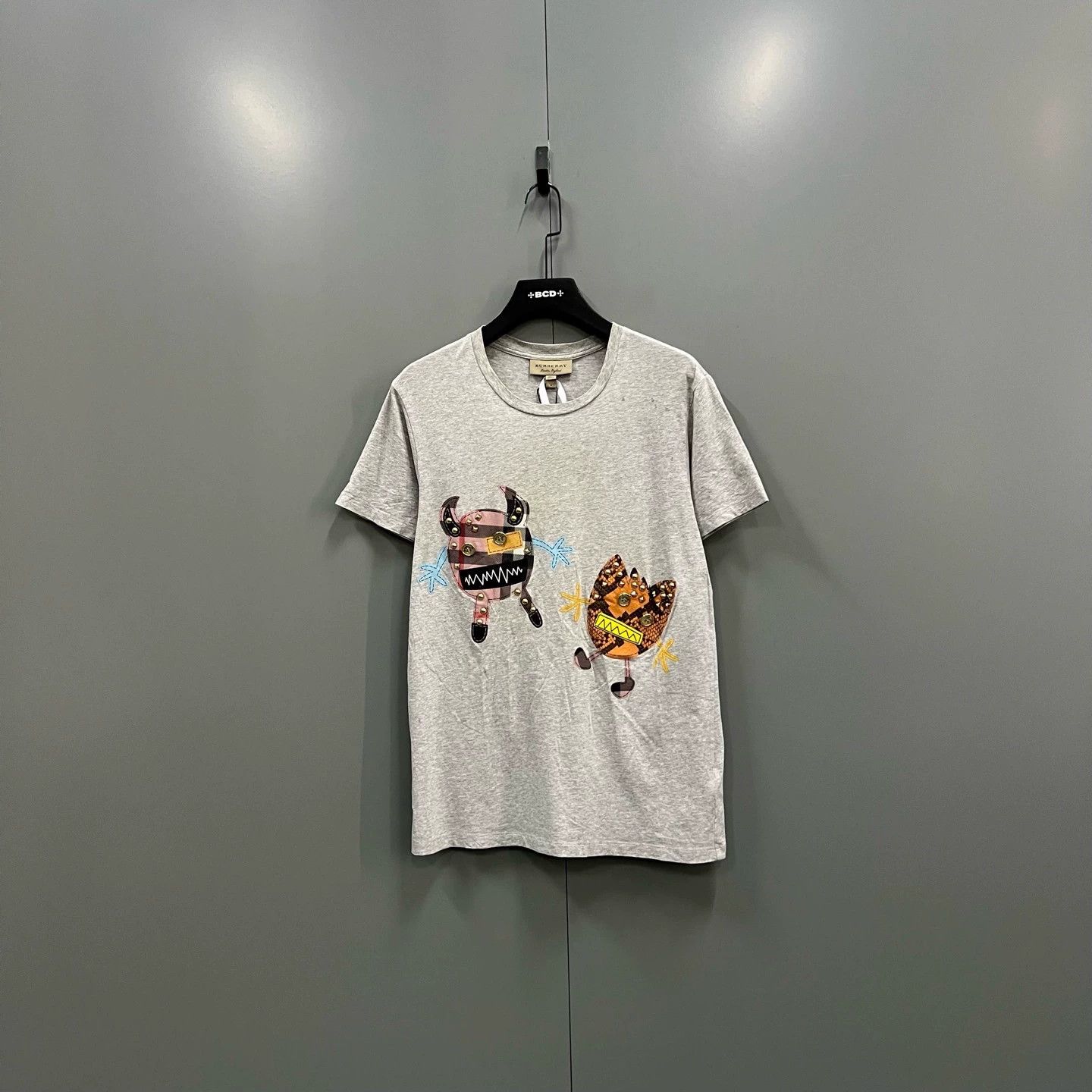 Burberry Burberry Studded Patchwork Short Sleeve - dmc Size US M / EU 48-50 / 2 - 1 Thumbnail