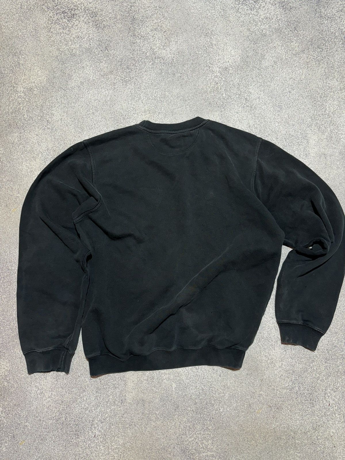 Nike × Vintage Vintage 00s Nike Sweatshirt Drill Black Small Logo size S Size US S / EU 44-46 / 1 - 11 Thumbnail