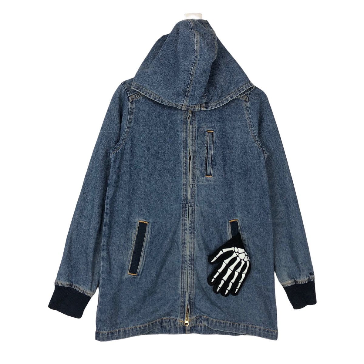 Japanese Brand DENIM JACKET HOODIE CHORE X-GIRL HYSTERIC GLAMOUR STYLE Size US M / EU 48-50 / 2 - 1 Thumbnail
