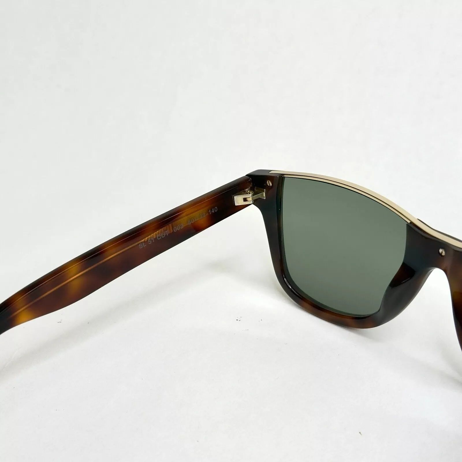 Yves Saint Laurent SAINT LAURENT CUT AWAY SL 51 SL51 Brown Sunglasses 002 Size ONE SIZE - 3 Thumbnail