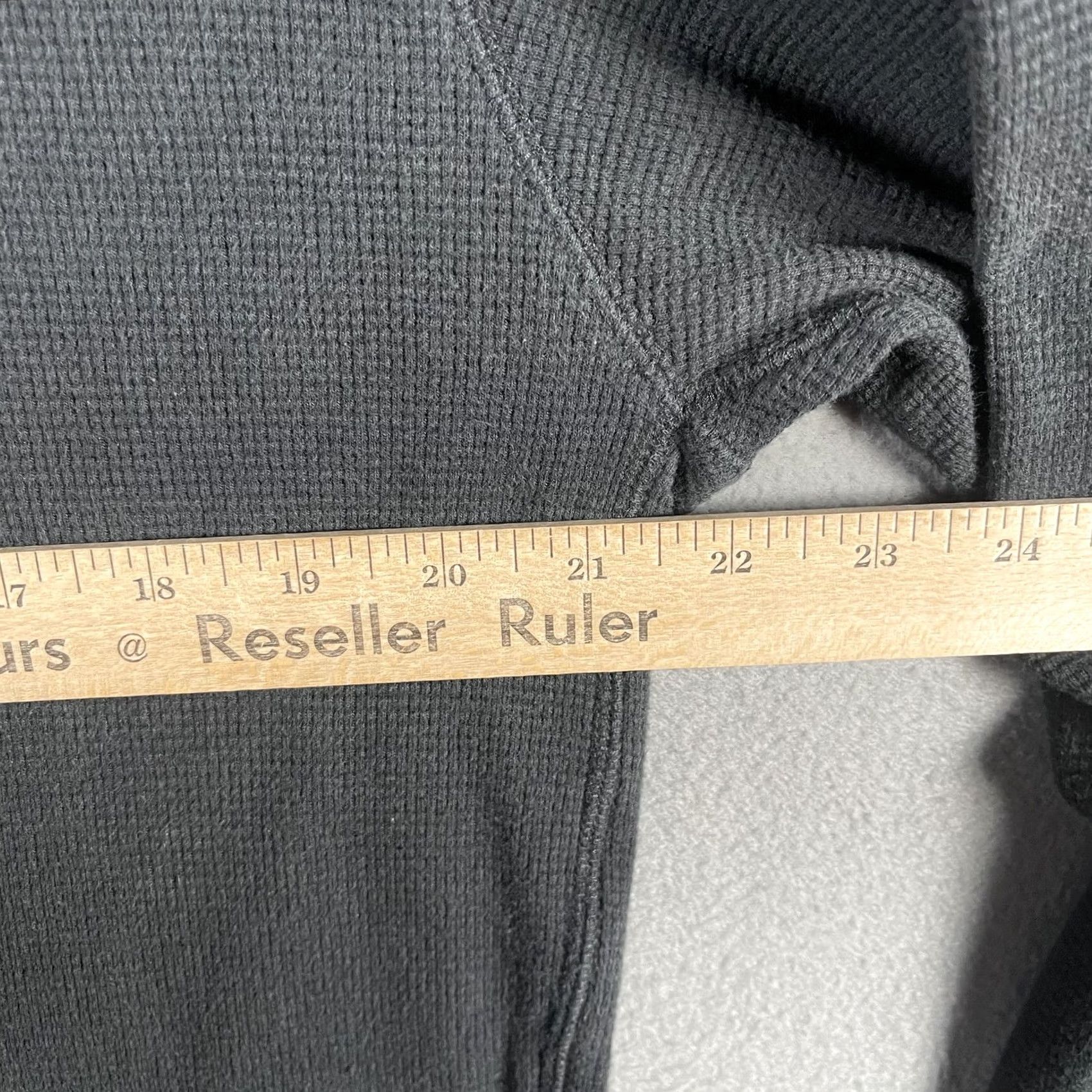 Polo Ralph Lauren Polo Ralph Lauren Sweater Mens Large Gray Waffle-Knit Pullover Crew Neck Long Sleeve Cotton Size US L / EU 52-54 / 3 - 5 Thumbnail