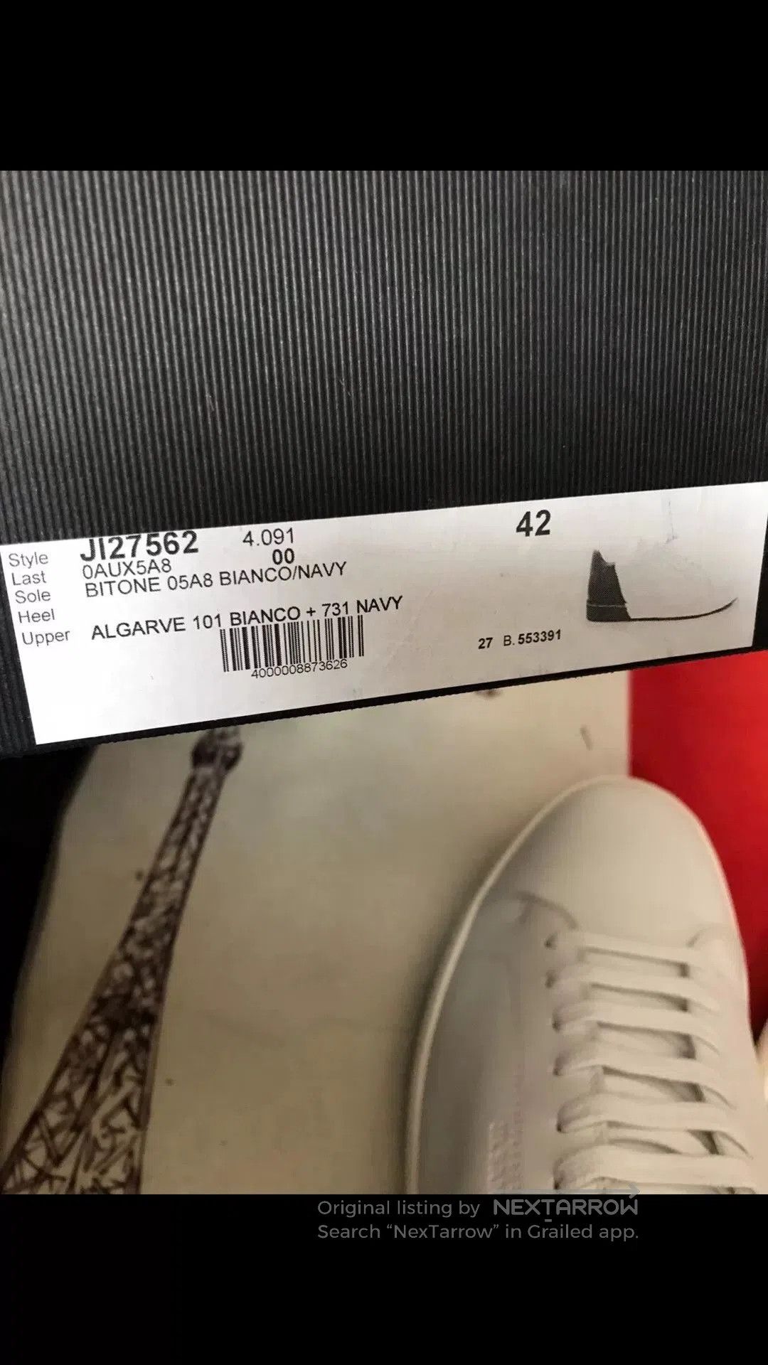 Jil Sander Jil Sander White Leather Sneakers. Size US 9 / EU 42 - 7 Thumbnail