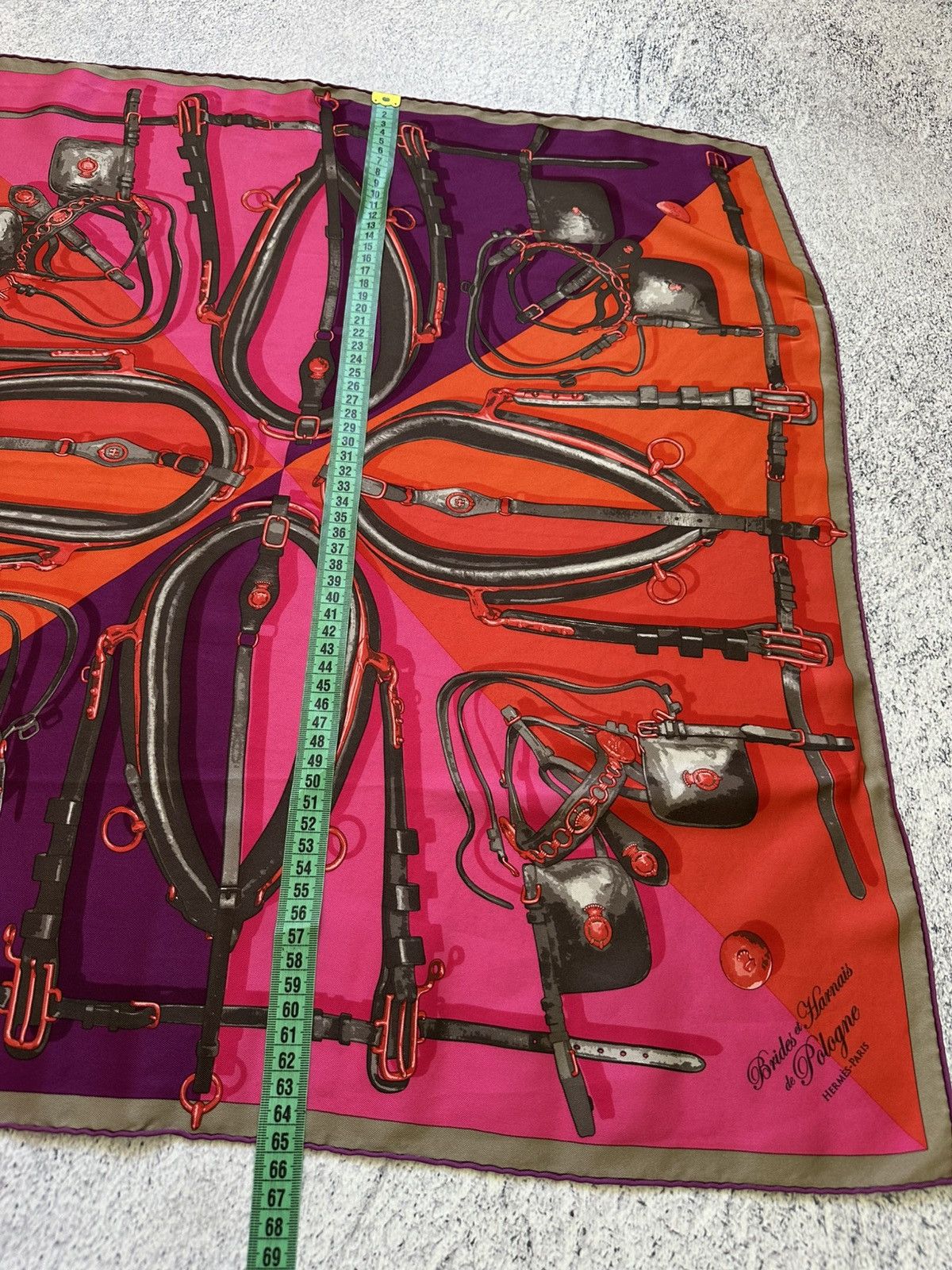 Hermes Vintage HERMES silk scarf 65cm Size ONE SIZE - 9 Thumbnail