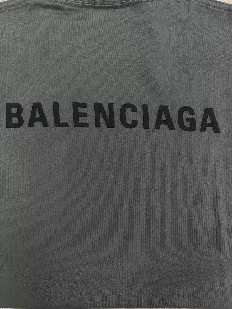 Other Balenciaga Letter Logo Embroidered Crew Neck T-Shirt Size US XS / EU 42 / 0 - 3 Thumbnail