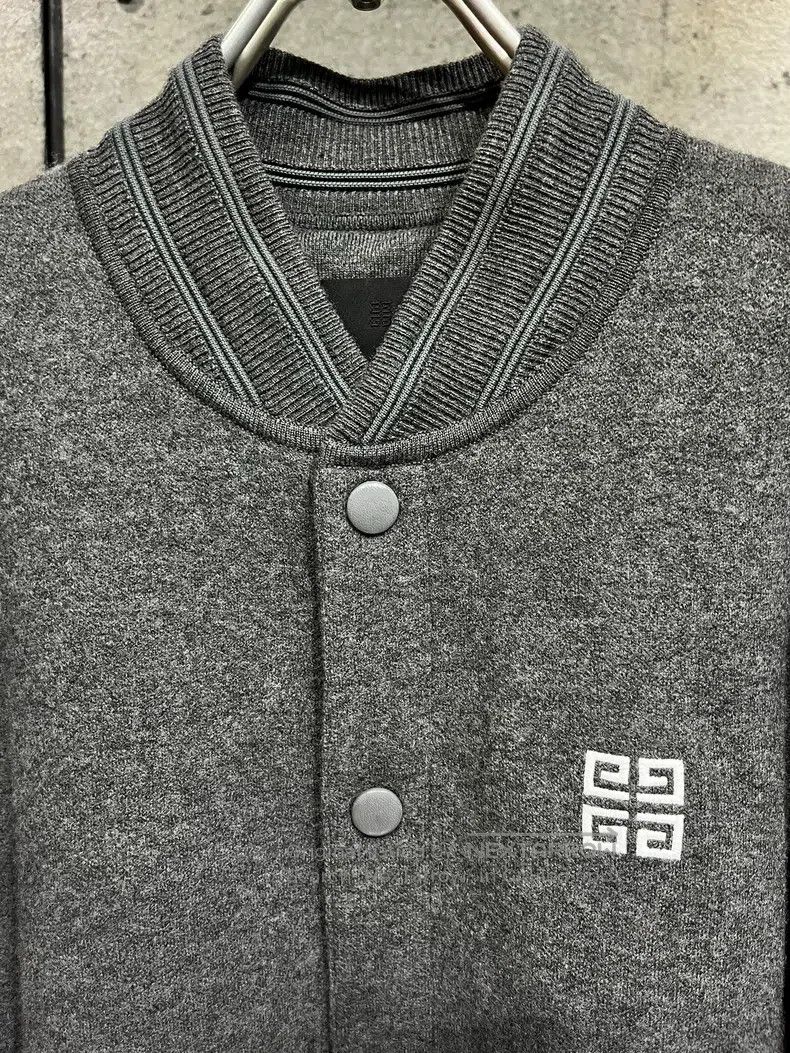 Givenchy Givenchy Charcoal Wool Jacket Size US XL / EU 56 / 4 - 2 Thumbnail