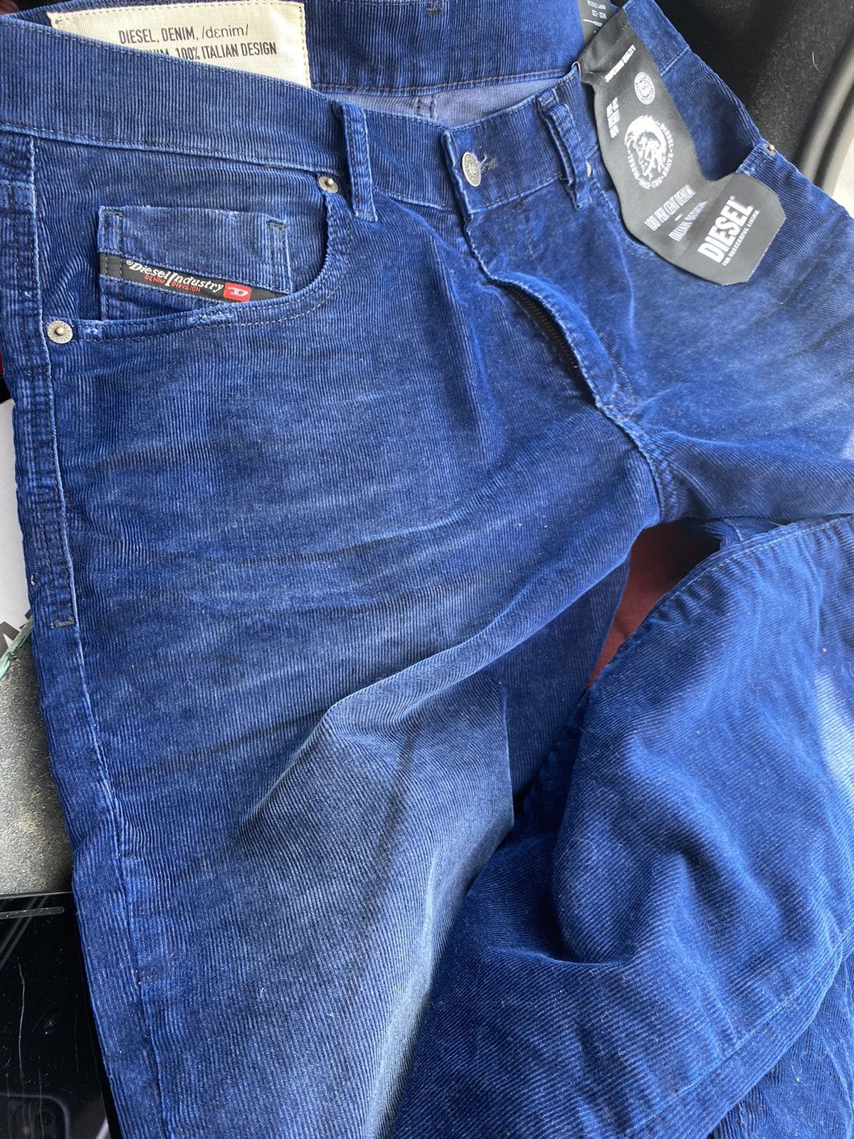 Diesel Corduroy Diesel Jeans 32x32 New Size US 32 / EU 48 - 2 Thumbnail