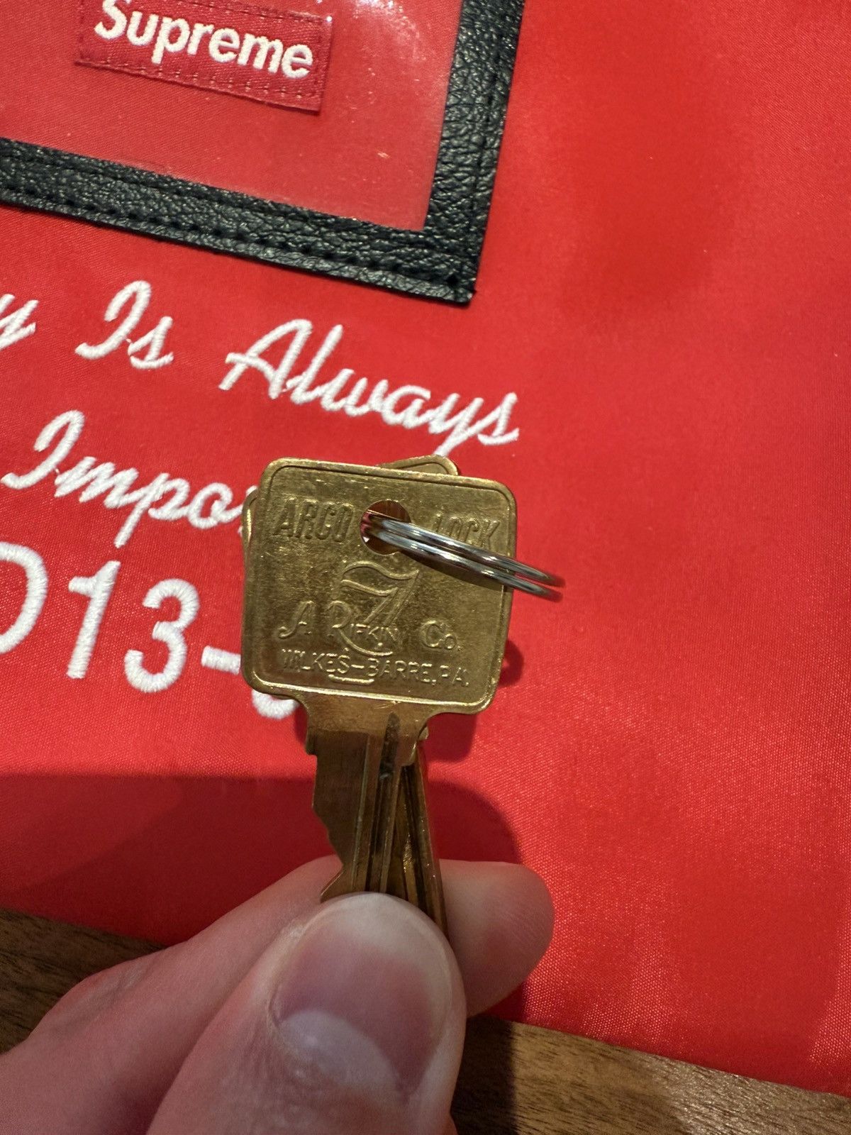 Supreme Supreme Rifkin Safety Sac Red Size ONE SIZE - 5 Thumbnail