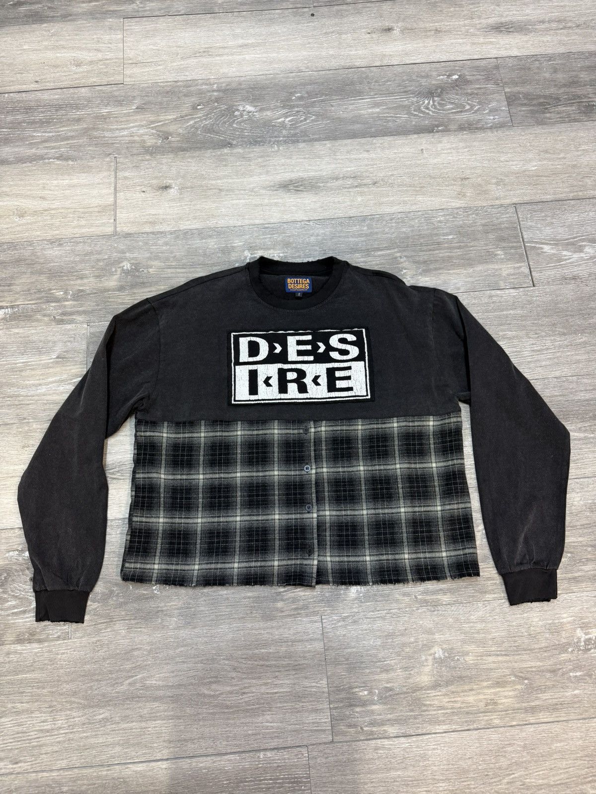 Bottega Desires Bottega Desires Hybrid Flannel L/S Tee Size US S / EU 44-46 / 1 - 1 Thumbnail