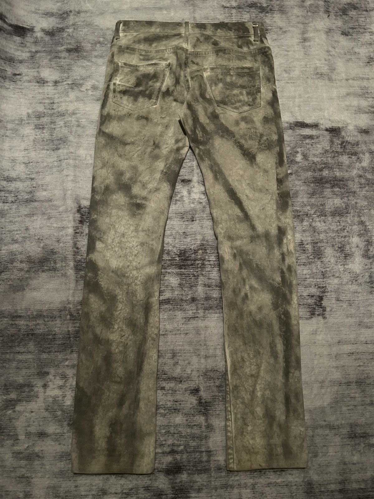 Dior SS06 dior homme dirty snow denim Size US 28 / EU 44 - 3 Thumbnail