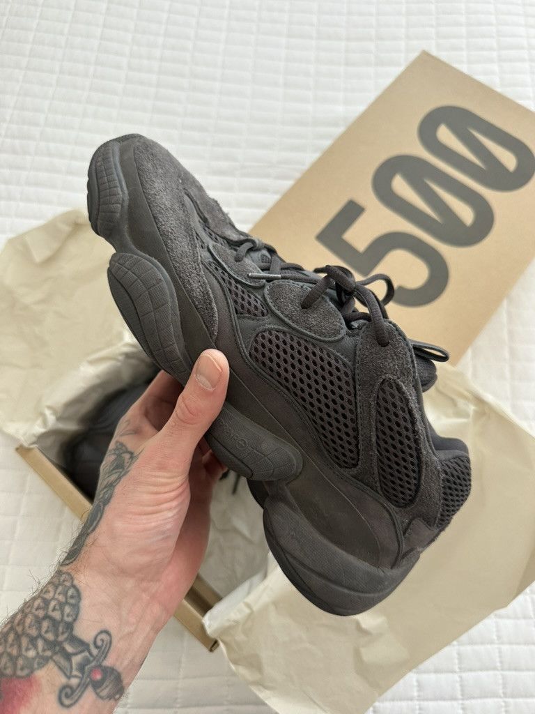 Adidas × Kanye West Adidas Yeezy 500 Size 11.5 Super Moon DB2966 Utility Black Size US 11.5 / EU 44-45 - 6 Thumbnail