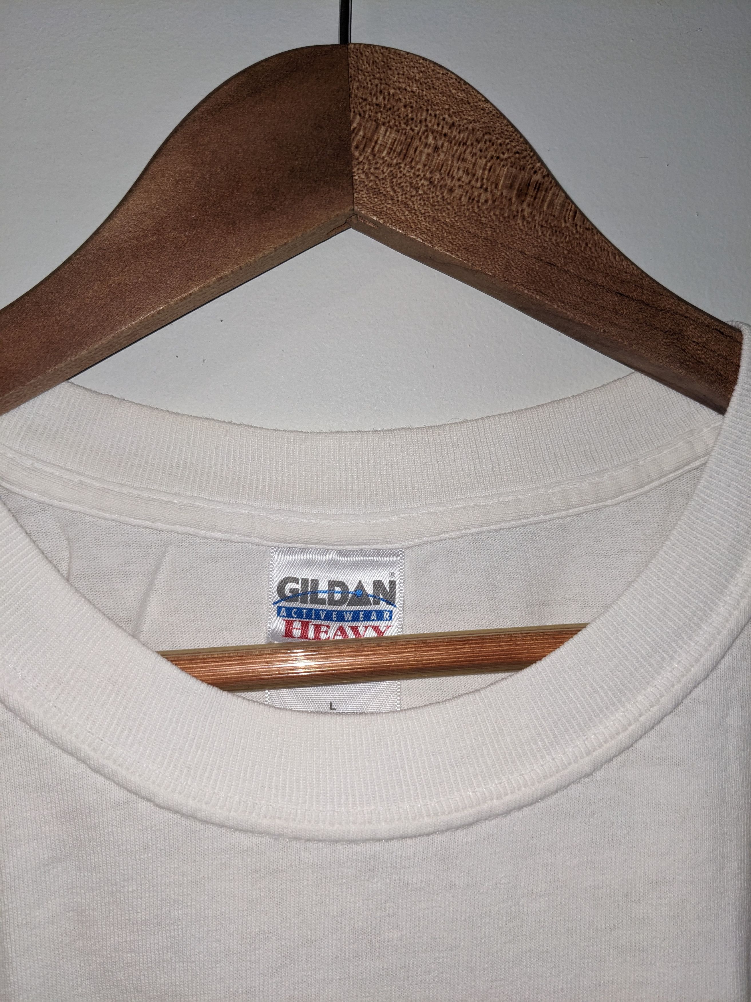 Gildan × Vintage Vintage 2004 It's Not About Me by Max Lucado Large T-Shirt Size US L / EU 52-54 / 3 - 6 Thumbnail