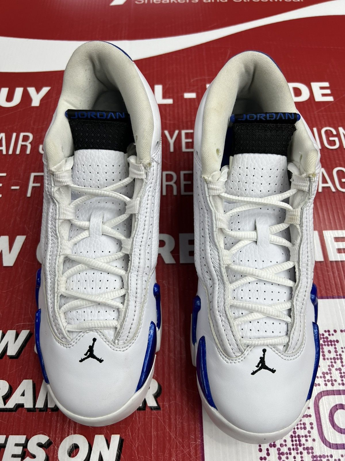 Jordan Brand Air Jordan 14 Hyper Royal Size 6y Size US 6 / EU 39 - 4 Thumbnail