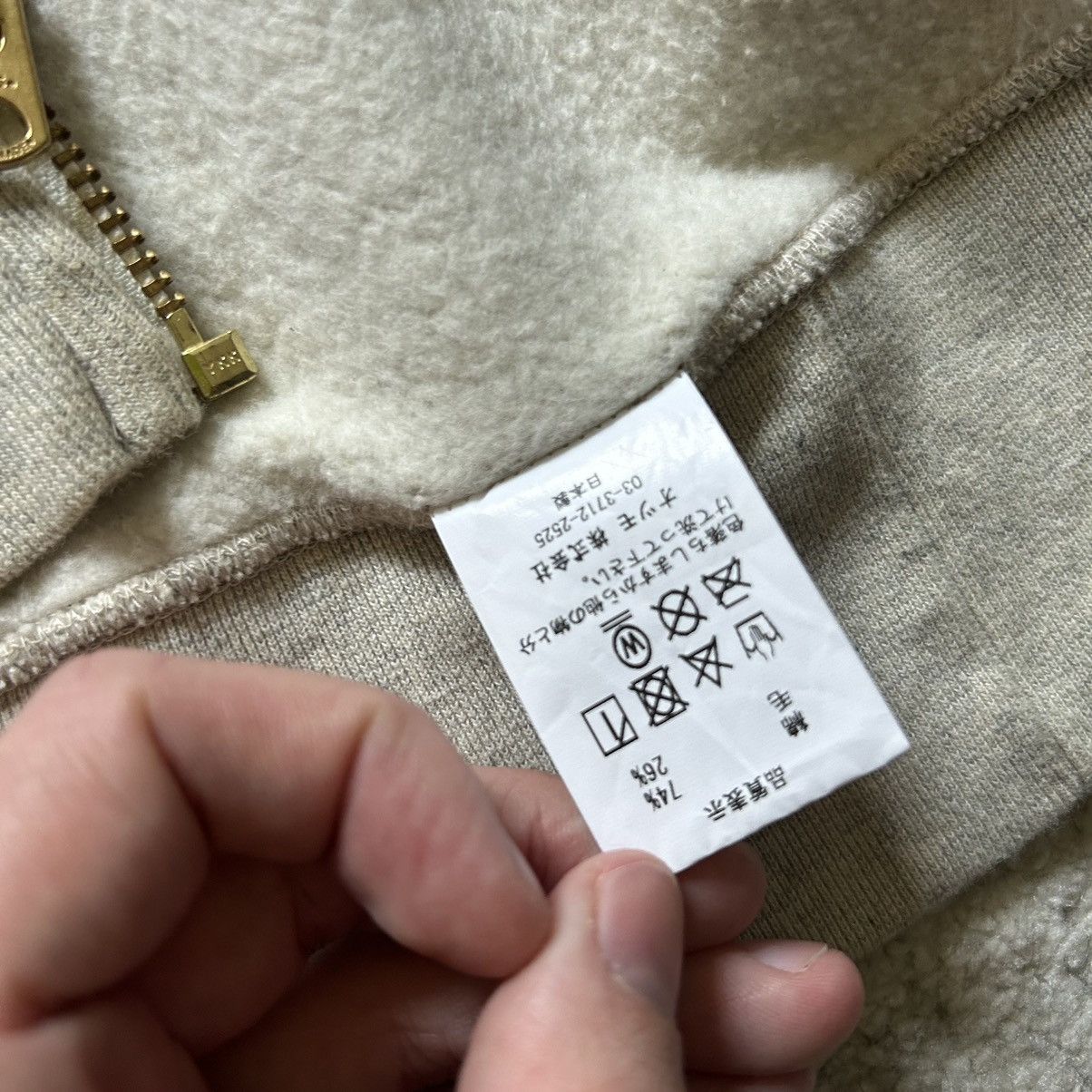Human Made × Nigo × Vintage 2018 HM GOLD ZiP UP HOODiE SWEATSHiRT OATMEAL HEATHER GREY Size US L / EU 52-54 / 3 - 11 Thumbnail
