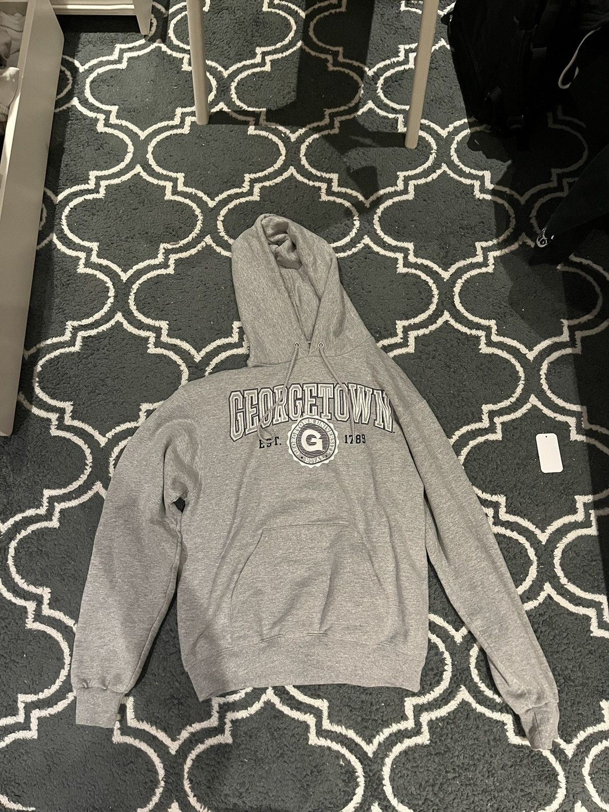 Champion Georgetown University Medium Hoodie (Champion manufactured) Size US M / EU 48-50 / 2 - 1 Thumbnail