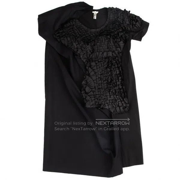 Comme des Garcons Comme des Garcons Black vintage design appliqué dress Size S / US 4 / IT 40 - 2 Thumbnail