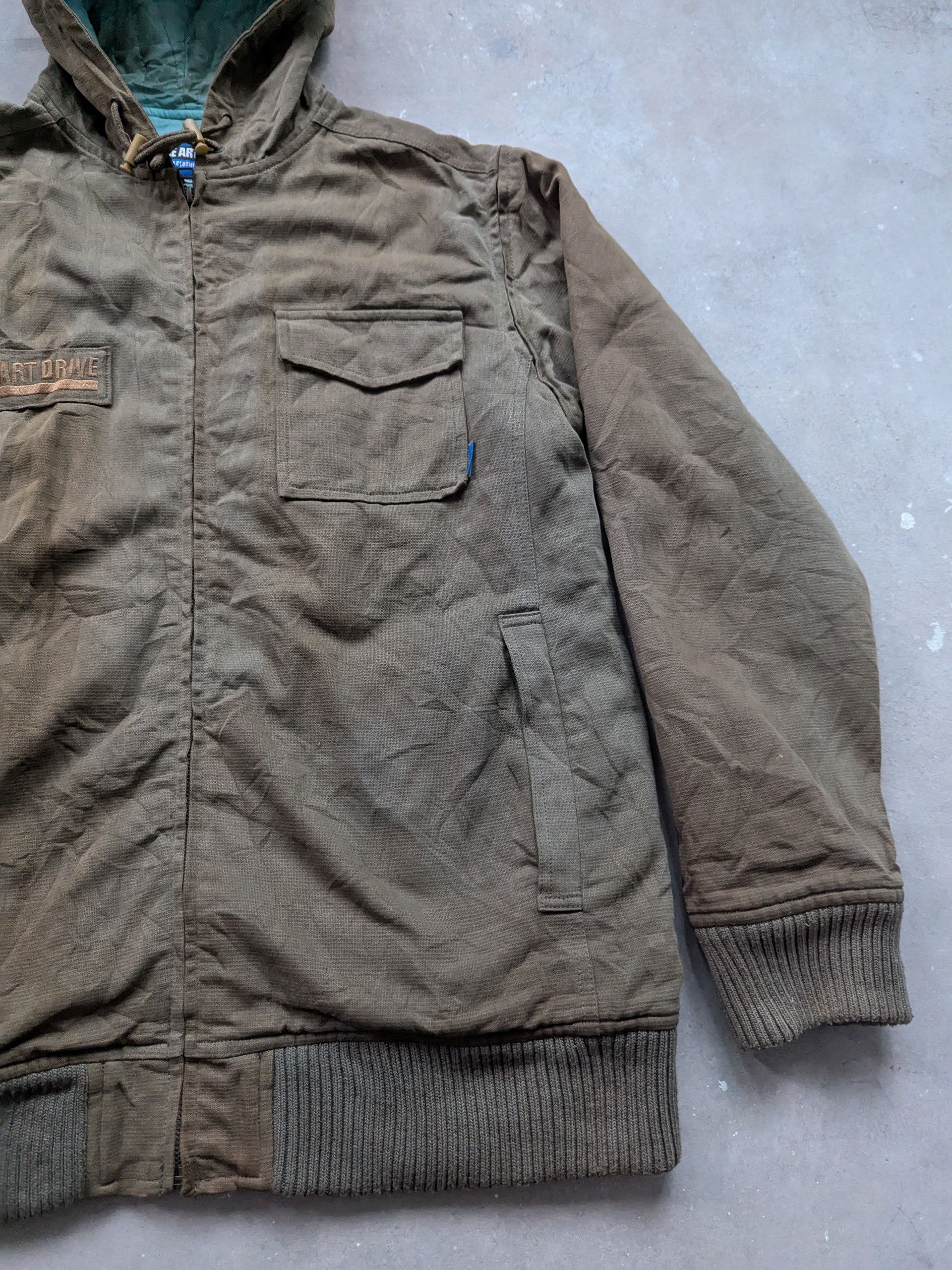 Japanese Brand × Vintage Vintage 1990s Surf Clothing Japan Hoodie Jacket Sleeveless Size US L / EU 52-54 / 3 - 8 Thumbnail