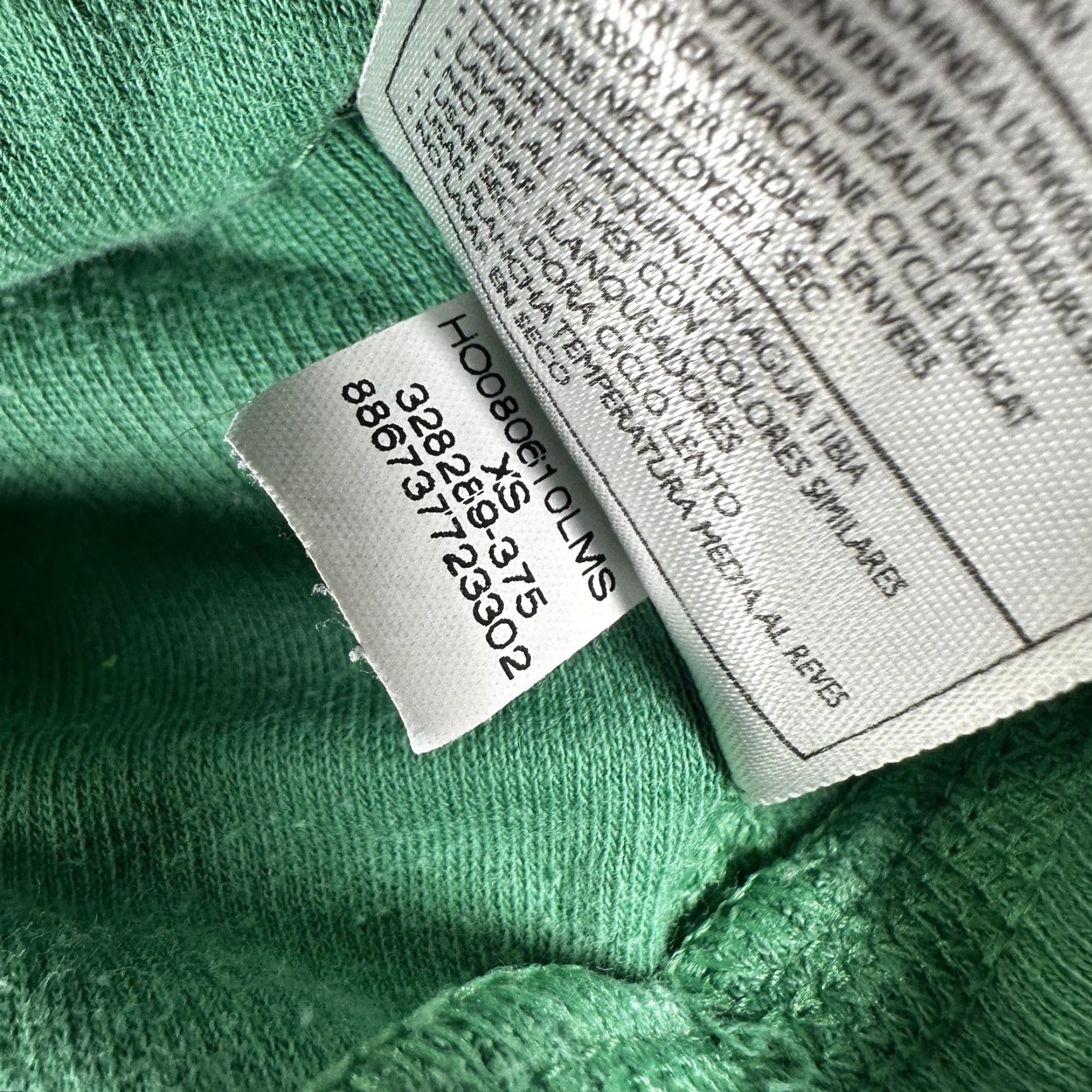 Nike Nike Sportswear Sweatshirt Womens XS Green Full Zip High Neck Size XS / US 0-2 / IT 36-38 - 7 Thumbnail