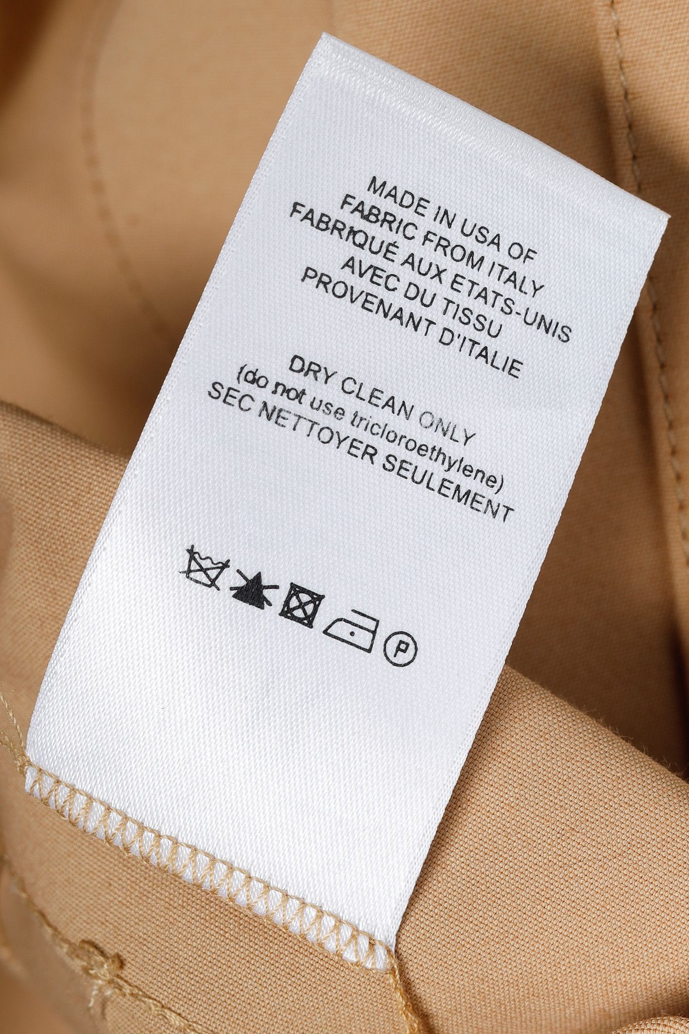 The Row The Row Camel Pull-On Stretch Trousers Size 30" / US 8 / IT 44 - 8 Thumbnail