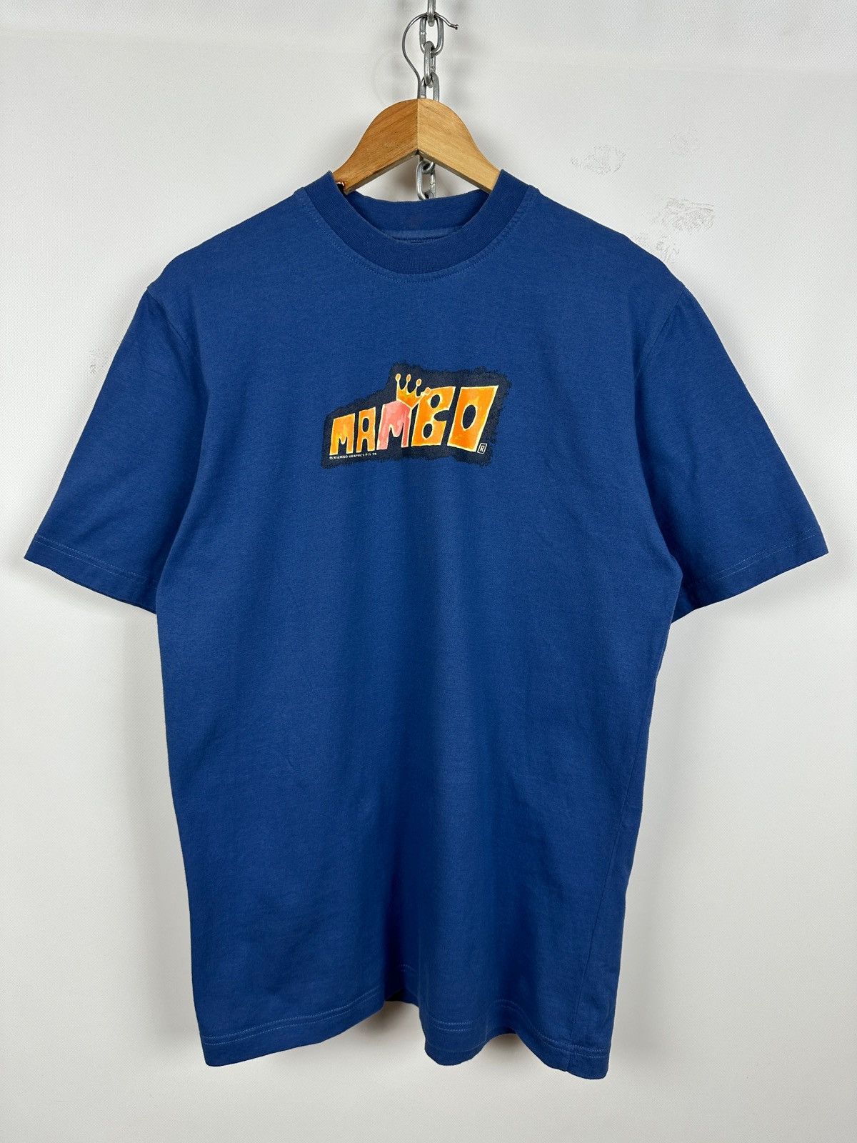 Mambo 1998 Vintage Mambo Graphic King of T-Shirt Crown Surf Skate Size US S / EU 44-46 / 1 - 2 Thumbnail