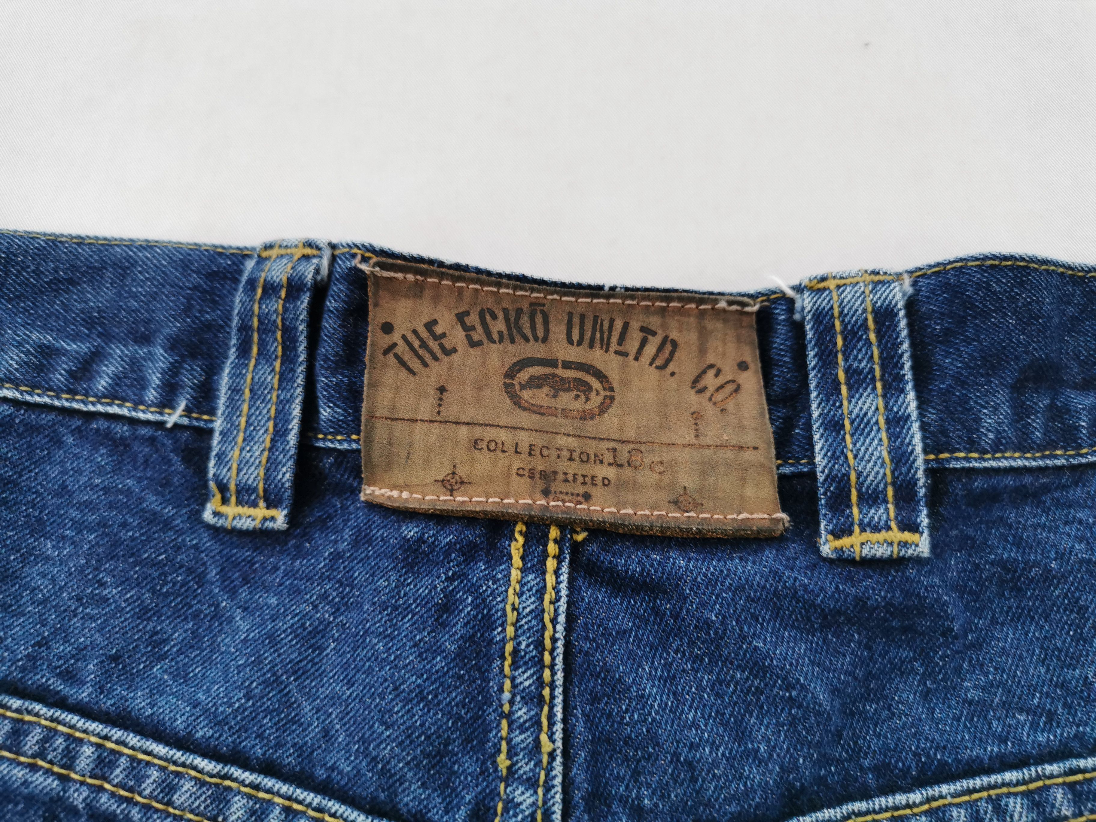 Ecko Unltd. Distressed Ecko Unltd Baggy Carpenter Denim Jeans Size 36 Size US 36 / EU 52 - 8 Thumbnail