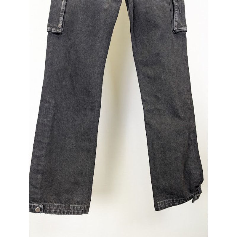 Amiri o1rshd1 Stack Workman Jeans in Aged Black Size US 30 / EU 46 - 15 Thumbnail