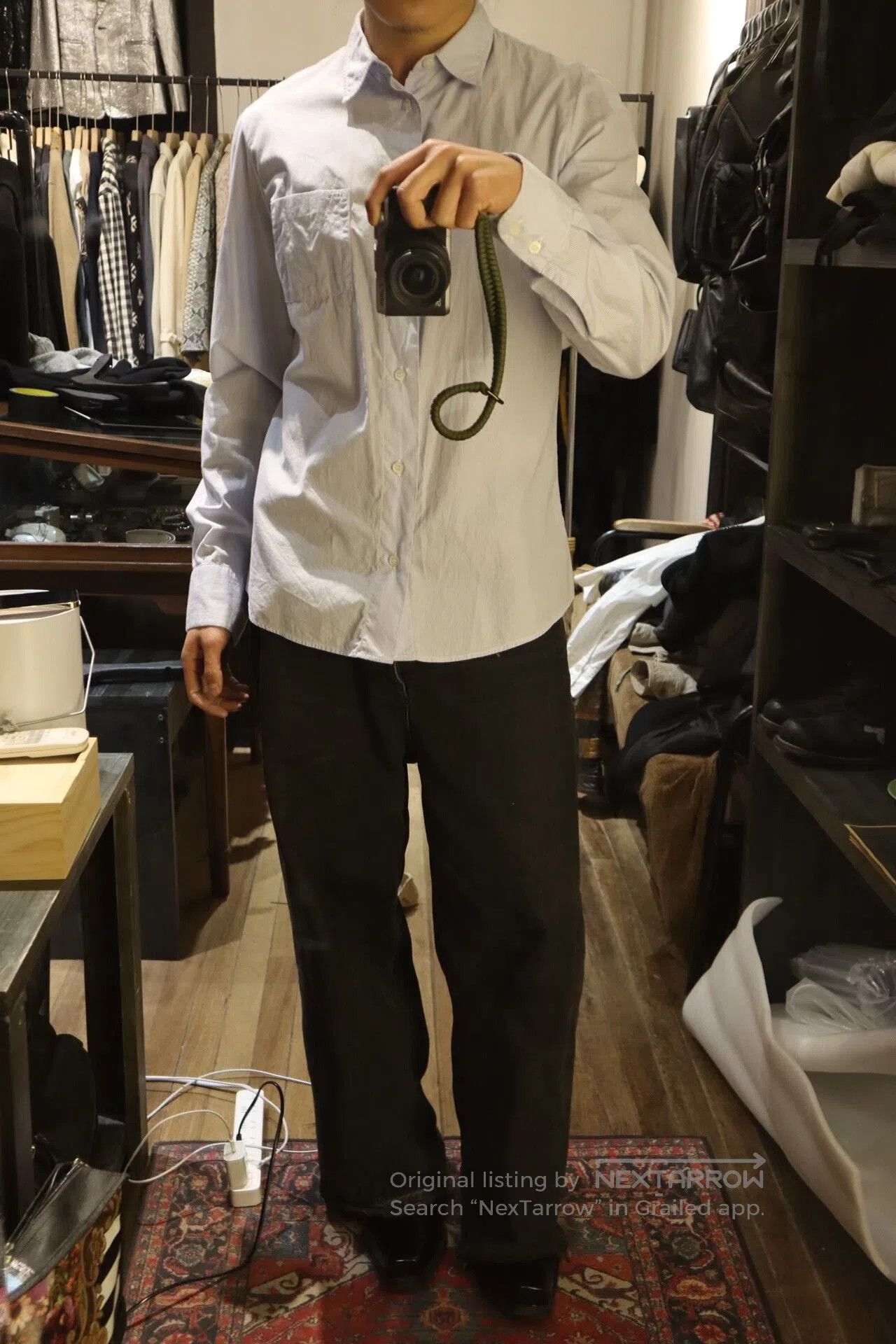 Alexander McQueen alexander mcqueen striped embroidered shirt. Size US L / EU 52-54 / 3 - 1 Thumbnail
