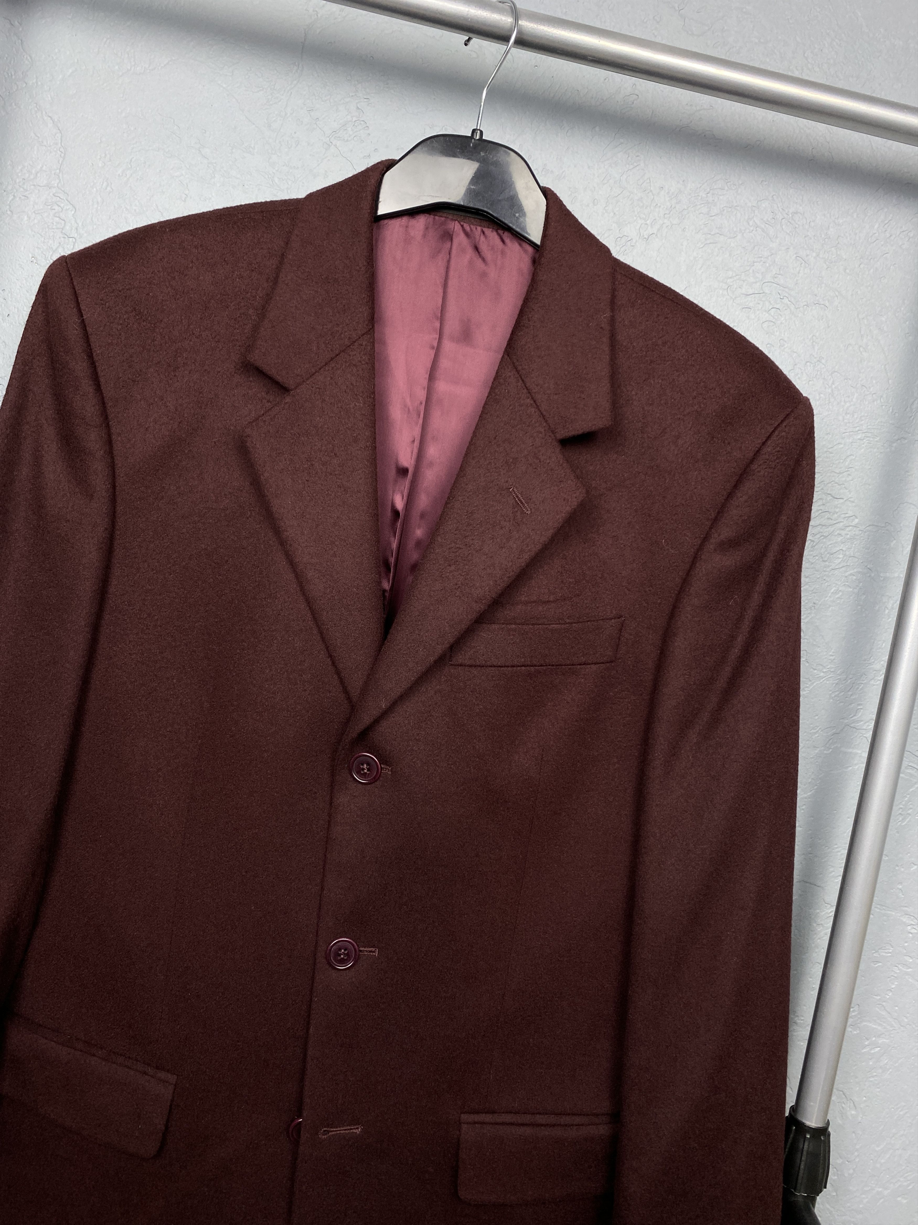 Pierre Balmain × Vintage Pierre Balmain Vintage Mens 3 Buttons Wool Blazer Jacket Size US M / EU 48-50 / 2 - 2 Thumbnail