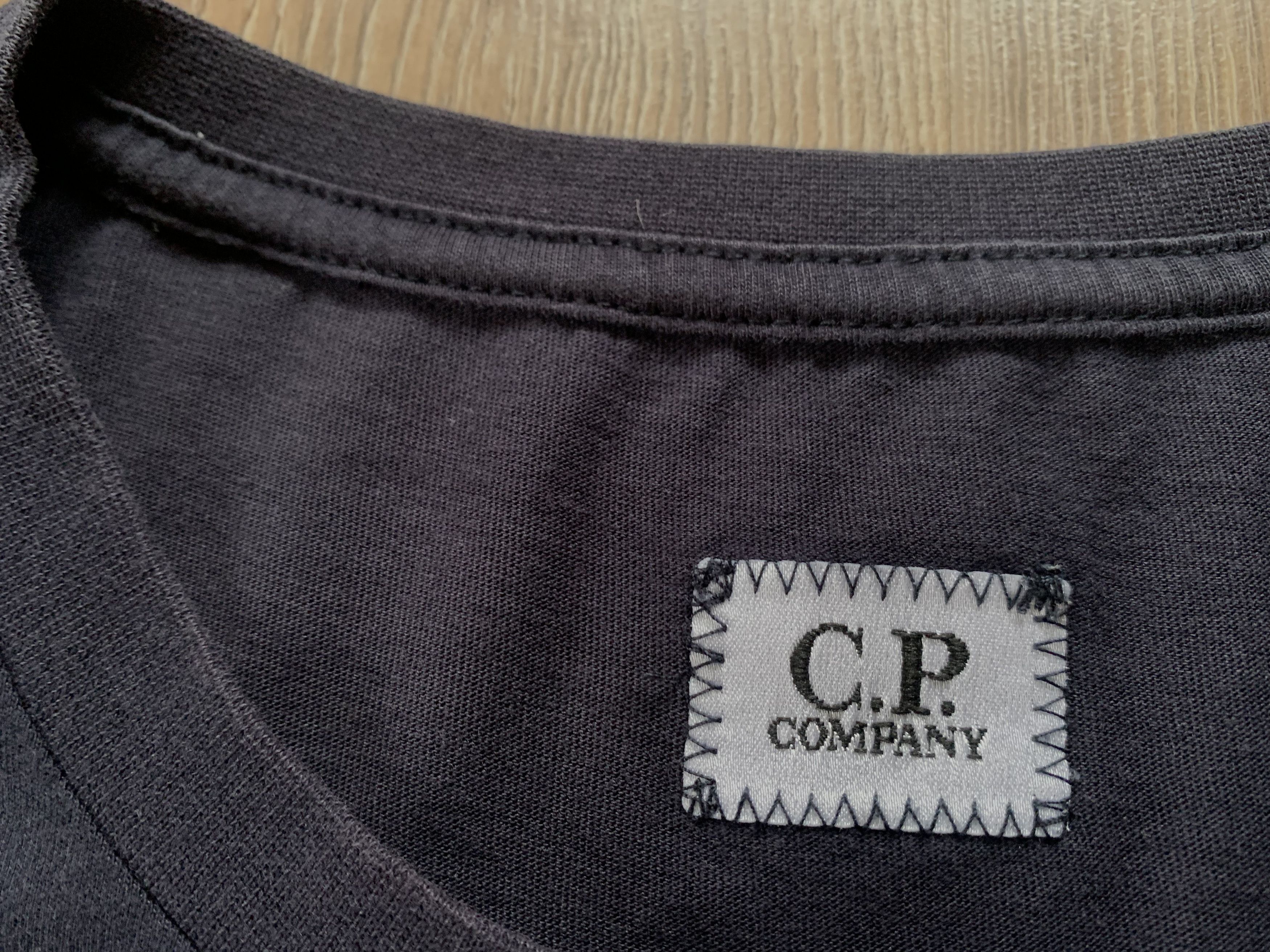 C.P. Company Vintage Blue Printed T Shirt