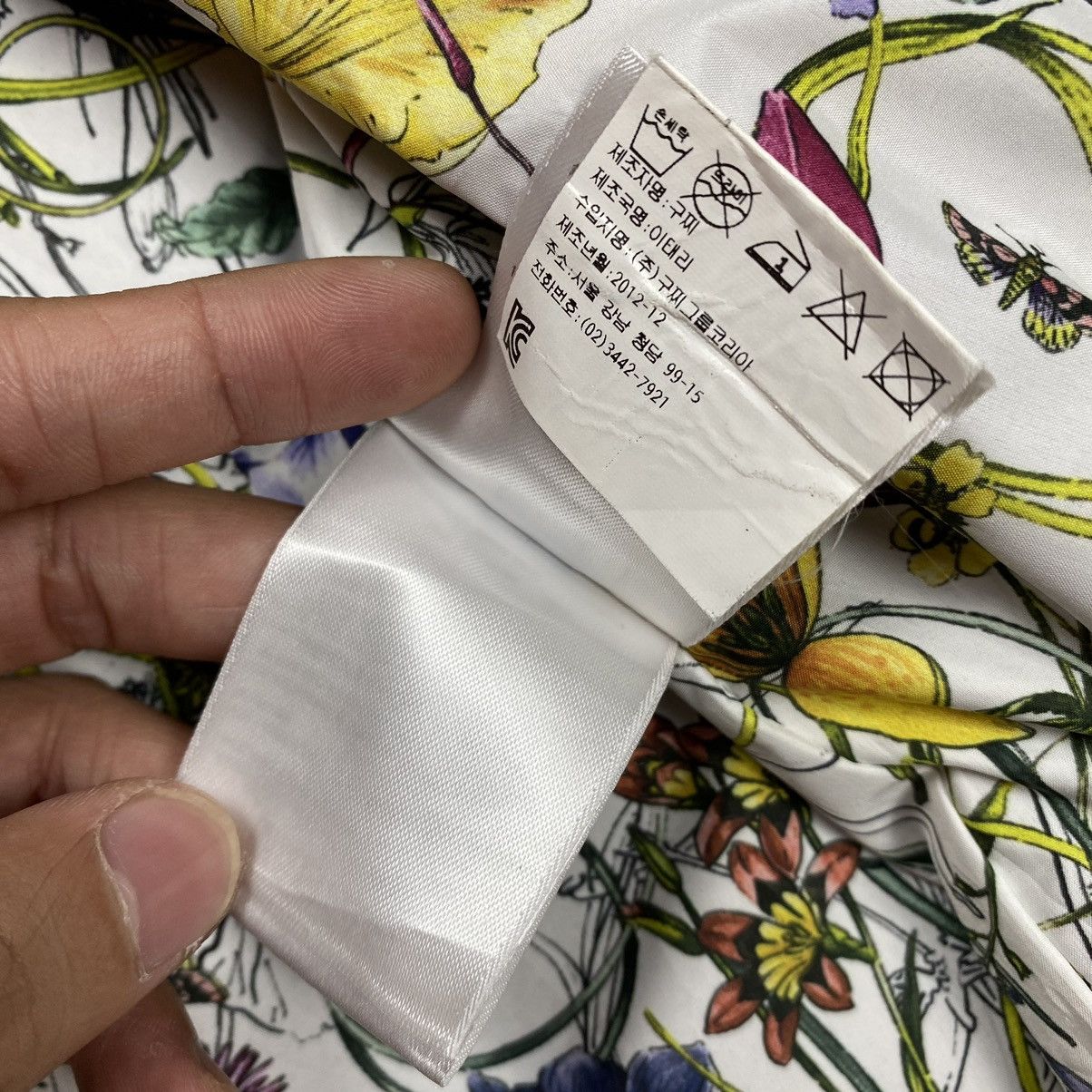 Gucci Gucci Floral Inner Full Printed Double Zipper Hooded Jacket Size US M / EU 48-50 / 2 - 8 Thumbnail
