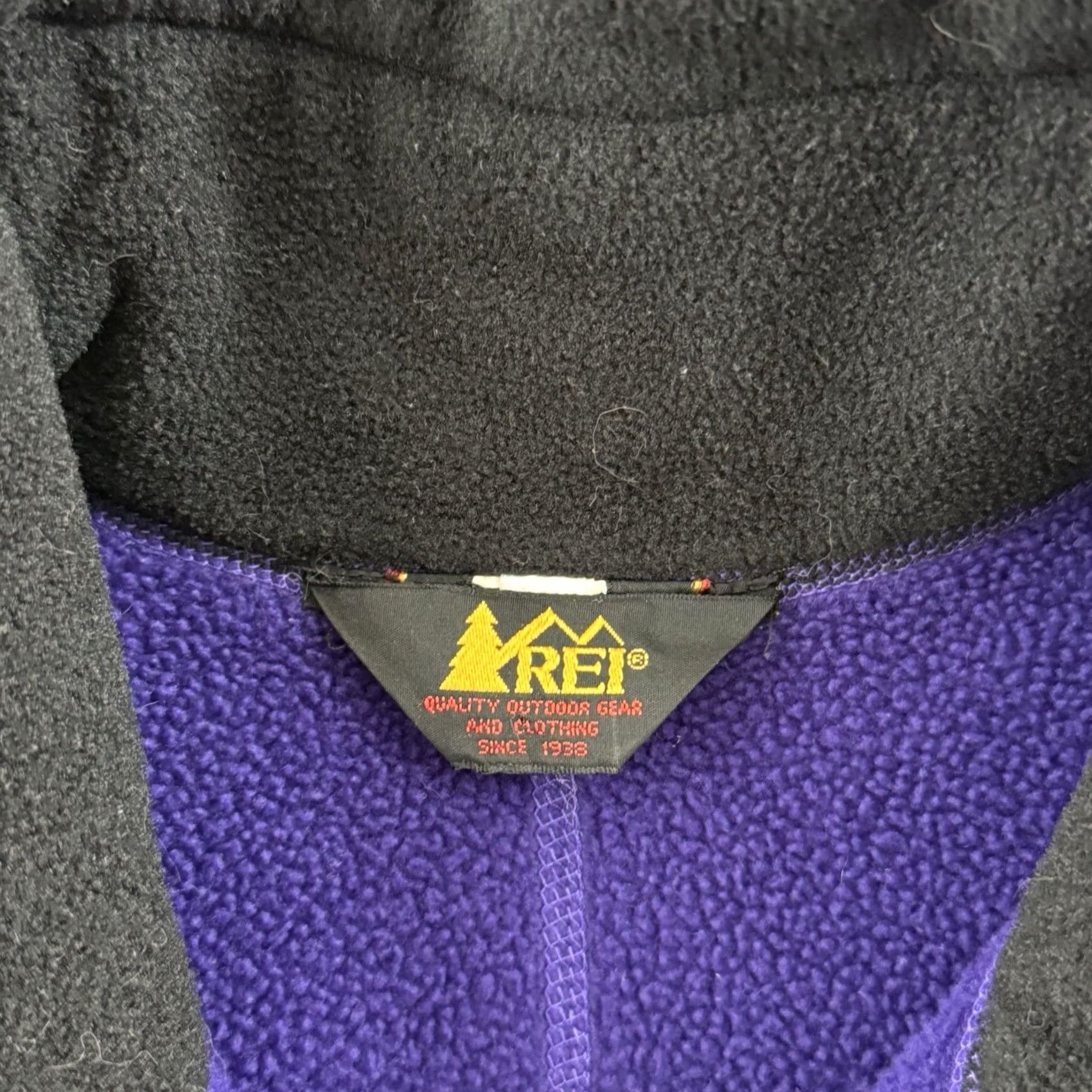 Vintage VINTAGE REI Jacket Womens Medium Purple Deep Pile Fleece 90s Full Zip Gorpcore Size M / US 6-8 / IT 42-44 - 6 Thumbnail
