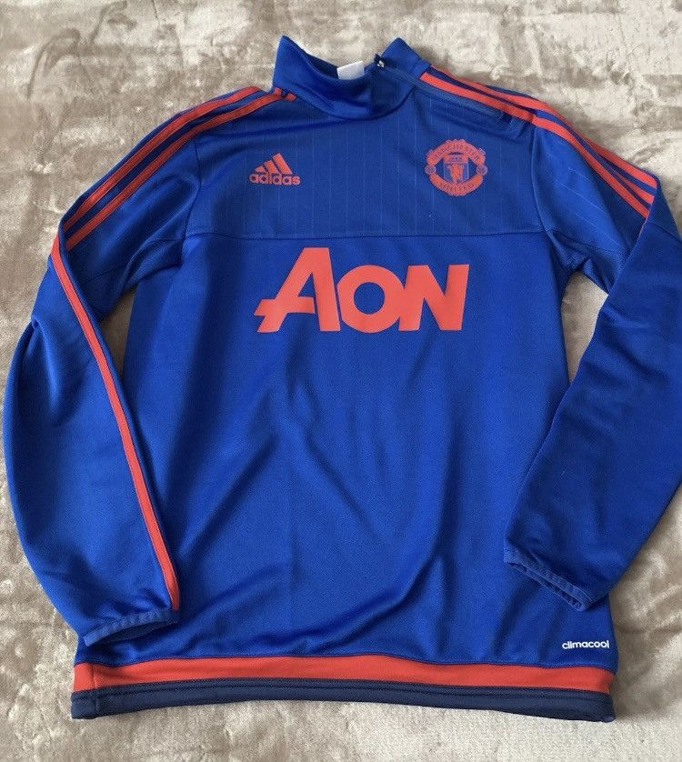 Adidas Sweat shirt manchester united Size US S / EU 44-46 / 1 - 1 Thumbnail