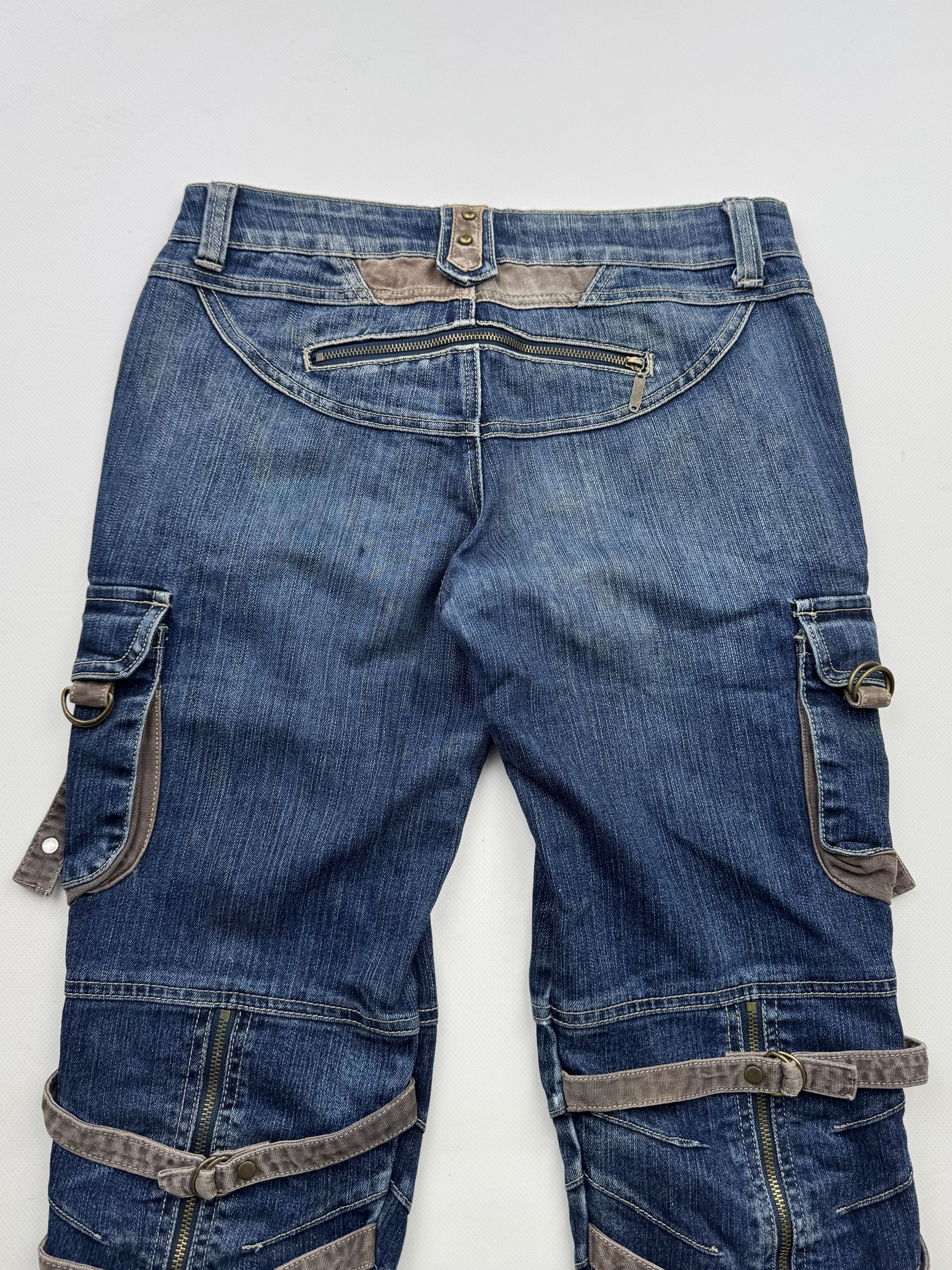 Japanese Brand 90's Long Shorts With Bondage B380(V406)E2 Size US 28 / EU 44 - 7 Thumbnail